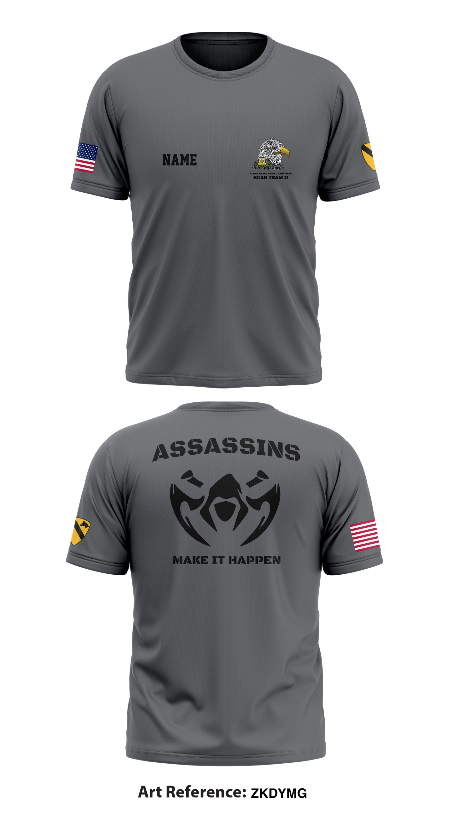 A DET / 15th FMSU Store 1 Core Men's SS Performance Tee - zkDyMG
