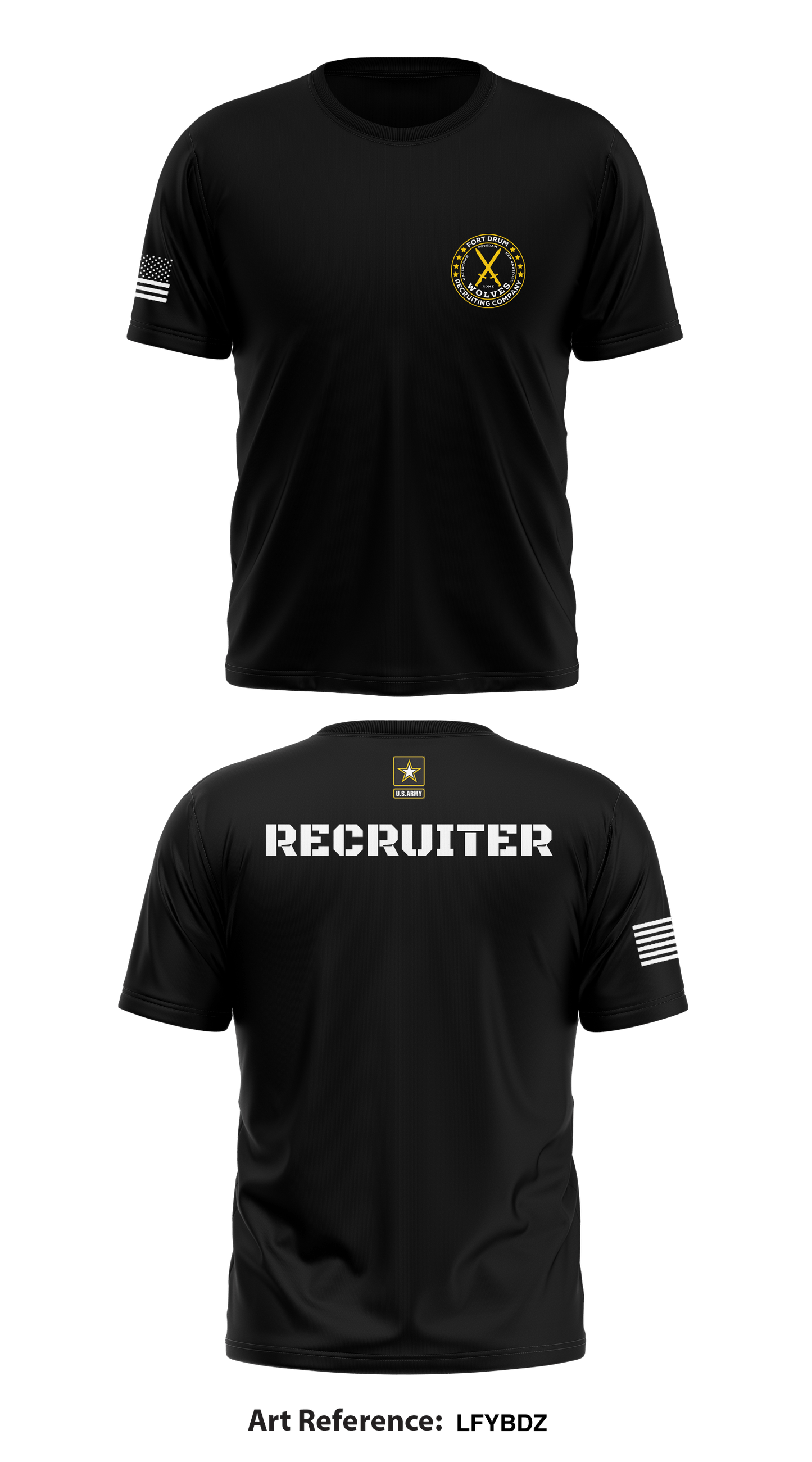 Fort Drum Recruiting Company Store 1 Core Men's SS Performance Tee - LFybDz
