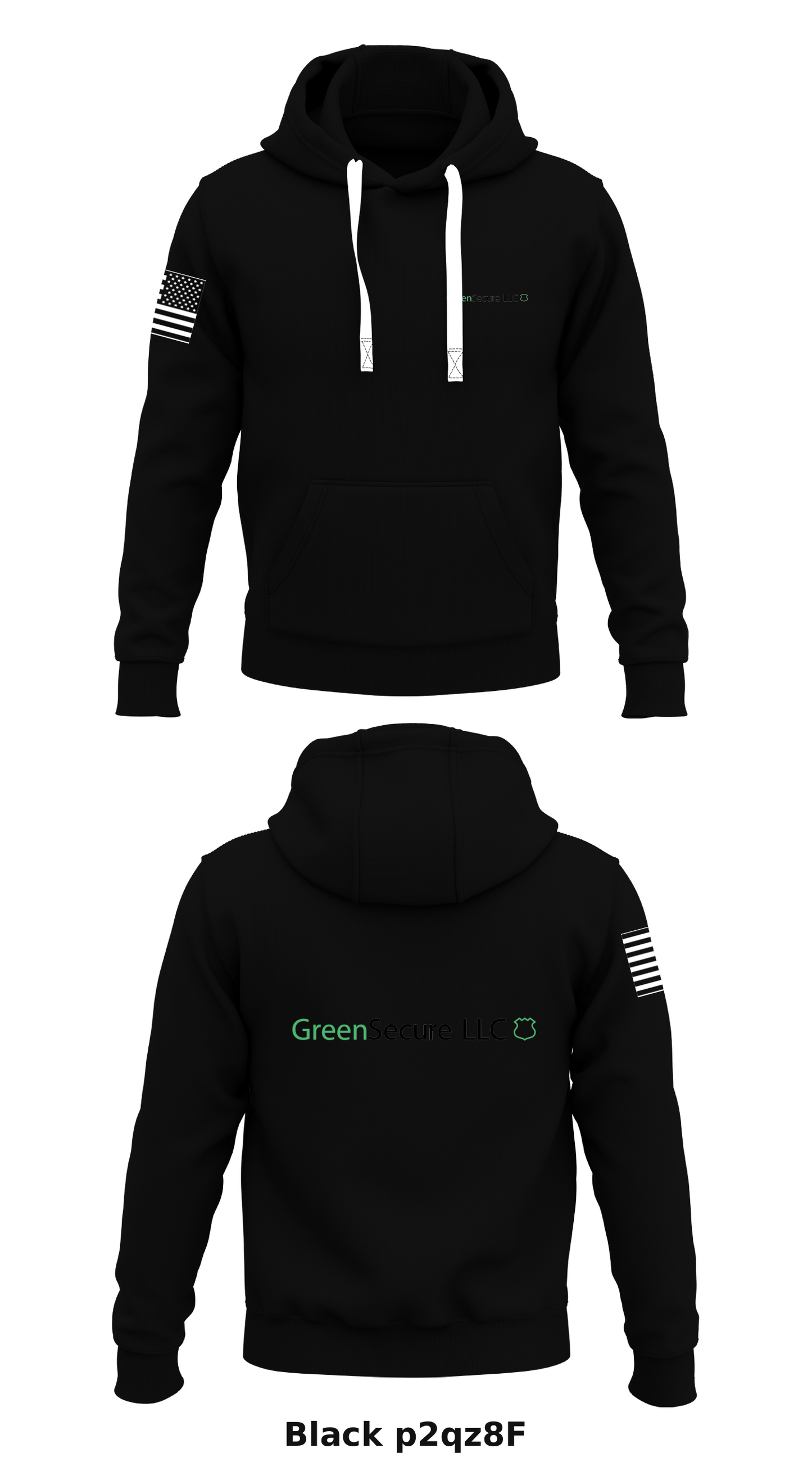 GreenSecure Store 1 Core Men's Hooded Performance Sweatshirt - p2qz8F