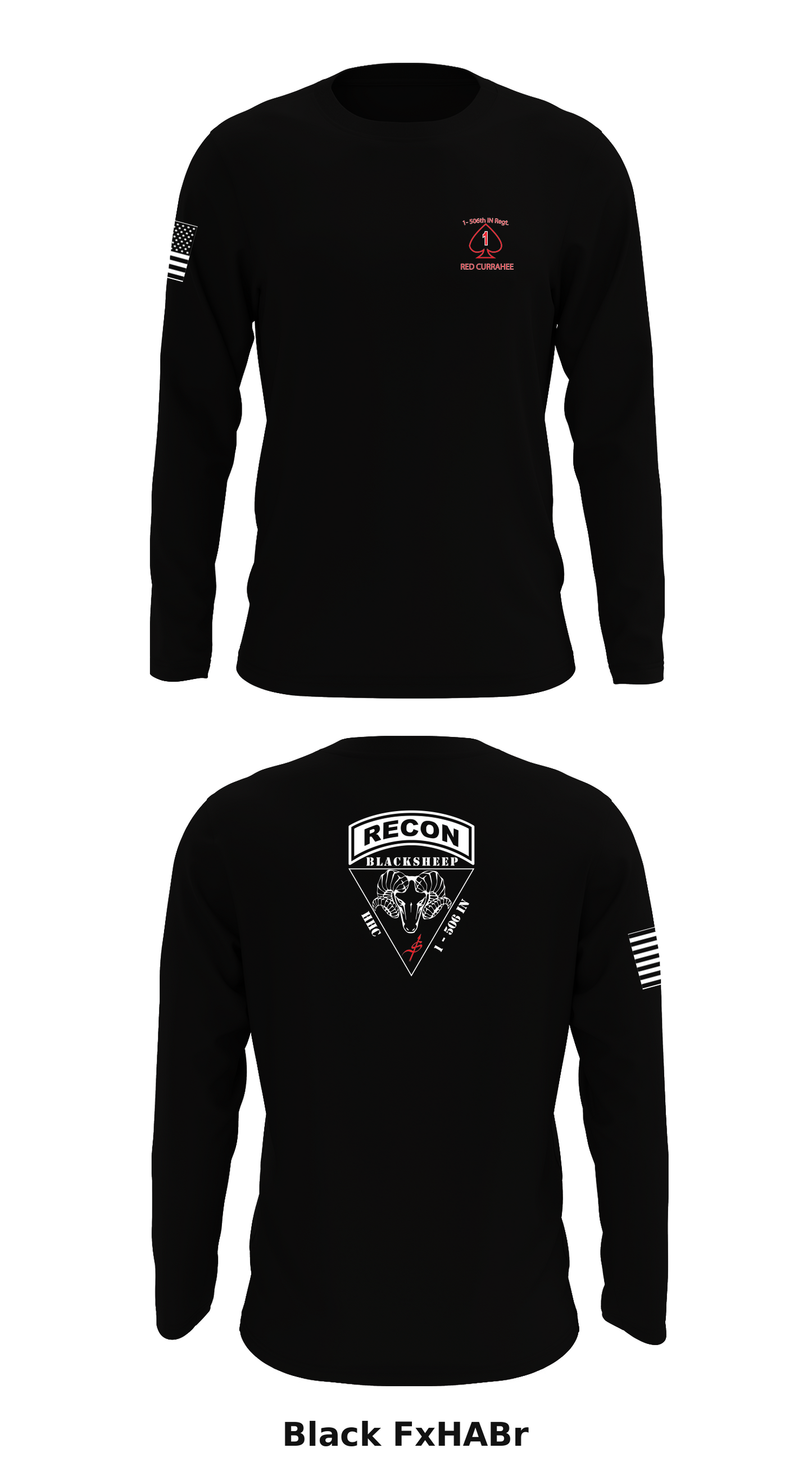 Blacksheep 1-506th Store 1 Core Men's LS Performance Tee - FxHABr