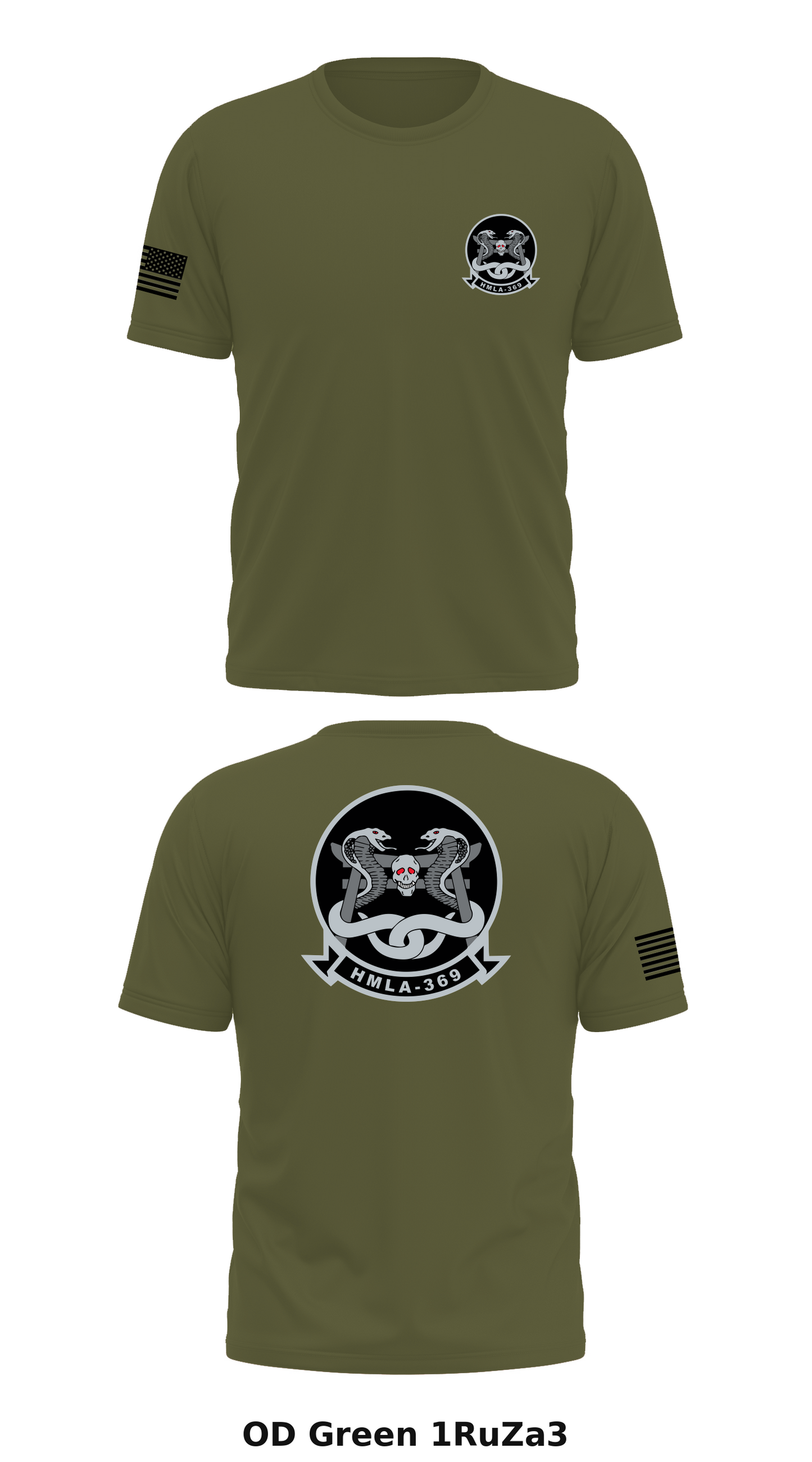 HMLA-369 Store 1 Core Men's SS Performance Tee - 1RuZa3