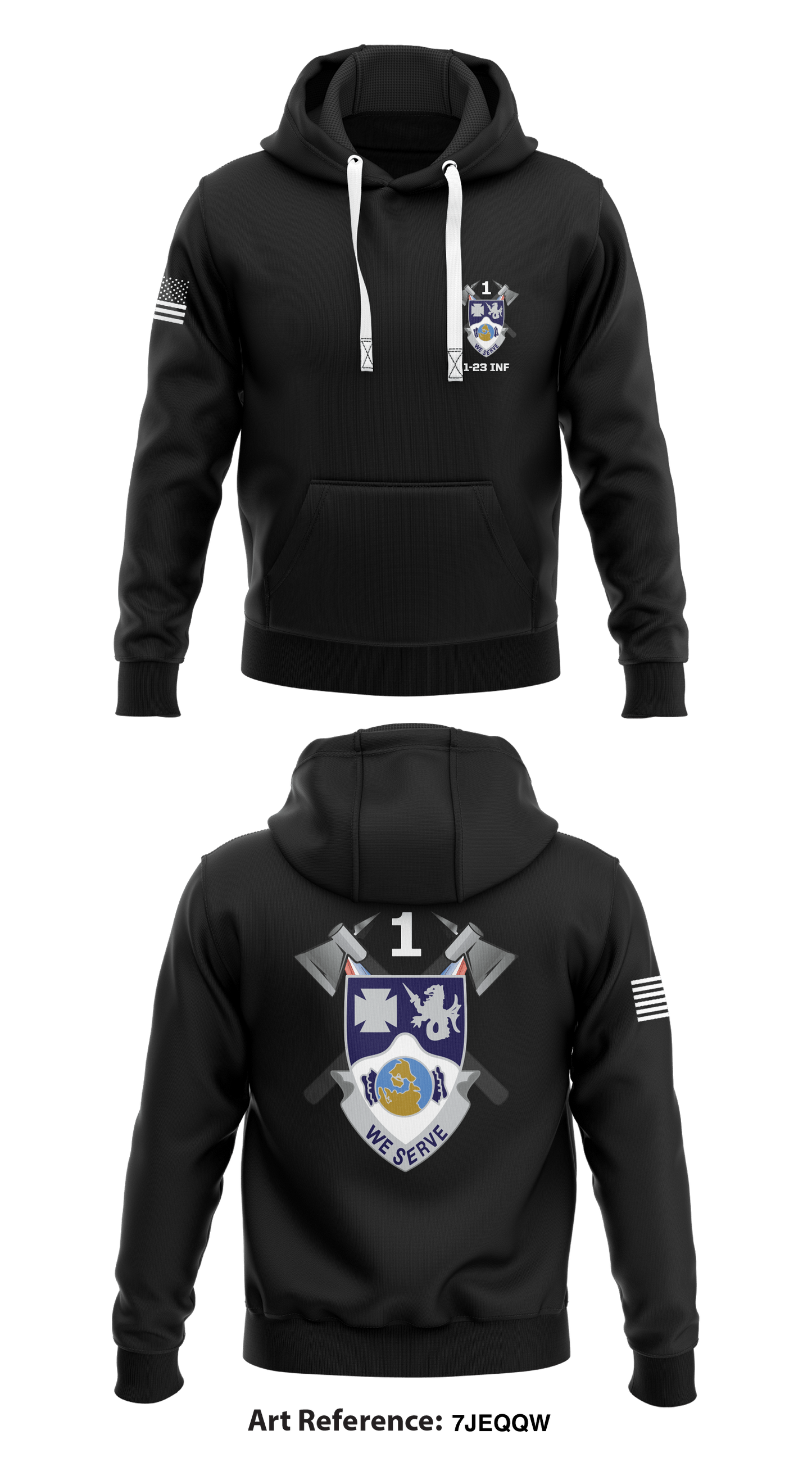 1-23INF Tomahawks Store 1 Core Men's Hooded Performance Sweatshirt - 7JEQQW