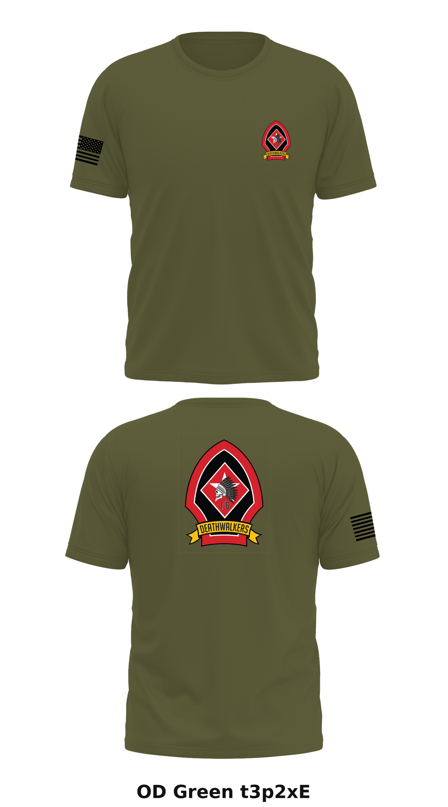 1st Bn 6th Marines Store 1 Core Men's SS Performance Tee - t3p2xE