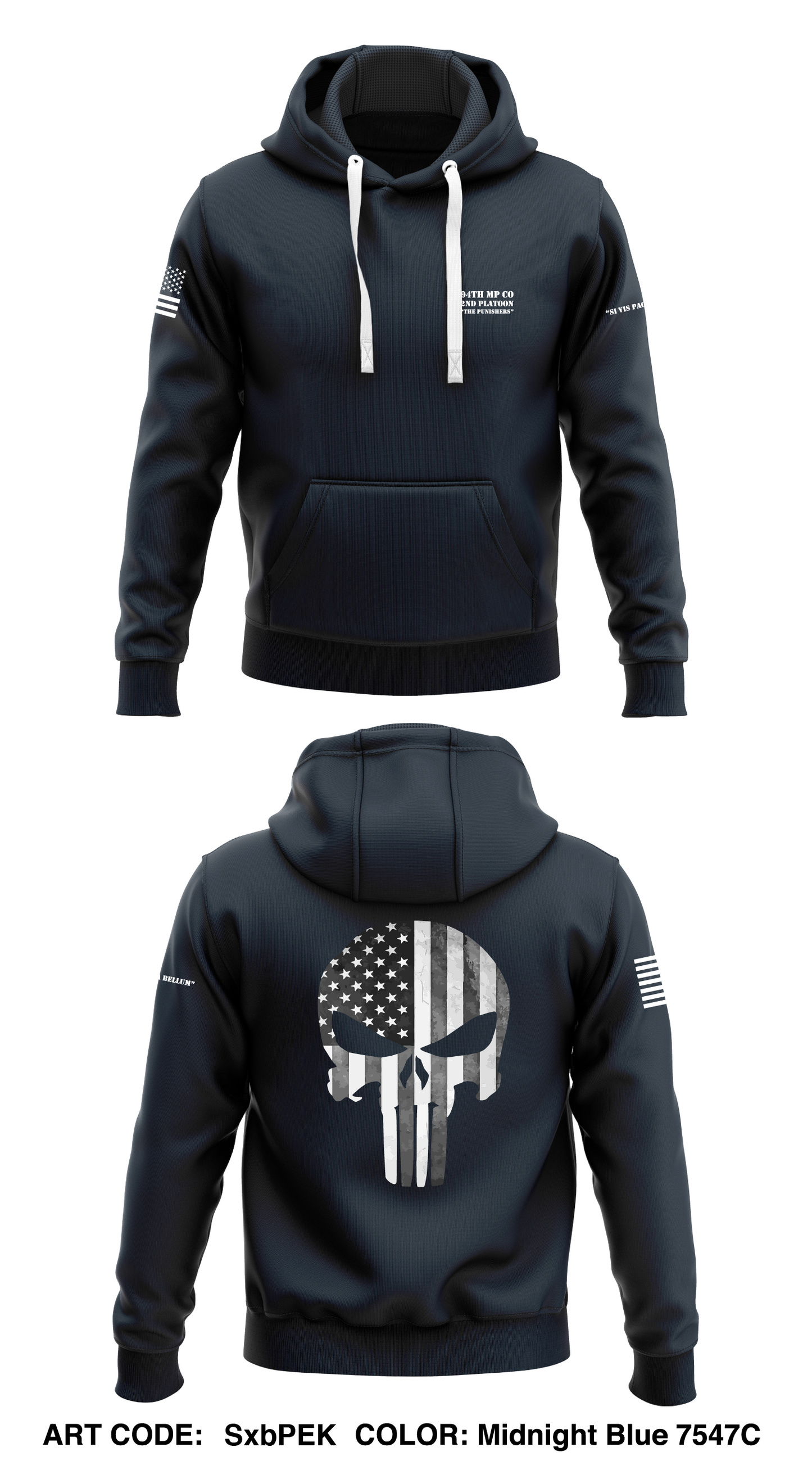 94th MP Co Store 1 Core Men's Hooded Performance Sweatshirt - SxbPEK