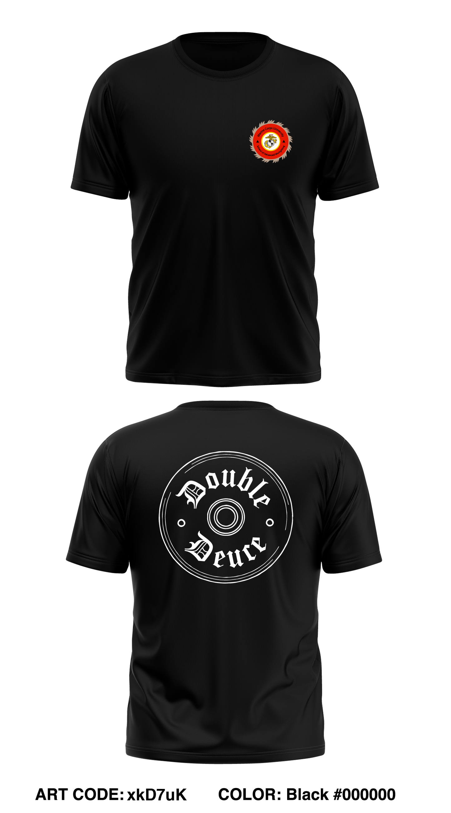 School of Advanced Warfighting Store 1 Core Men's SS Performance Tee - xkD7uK
