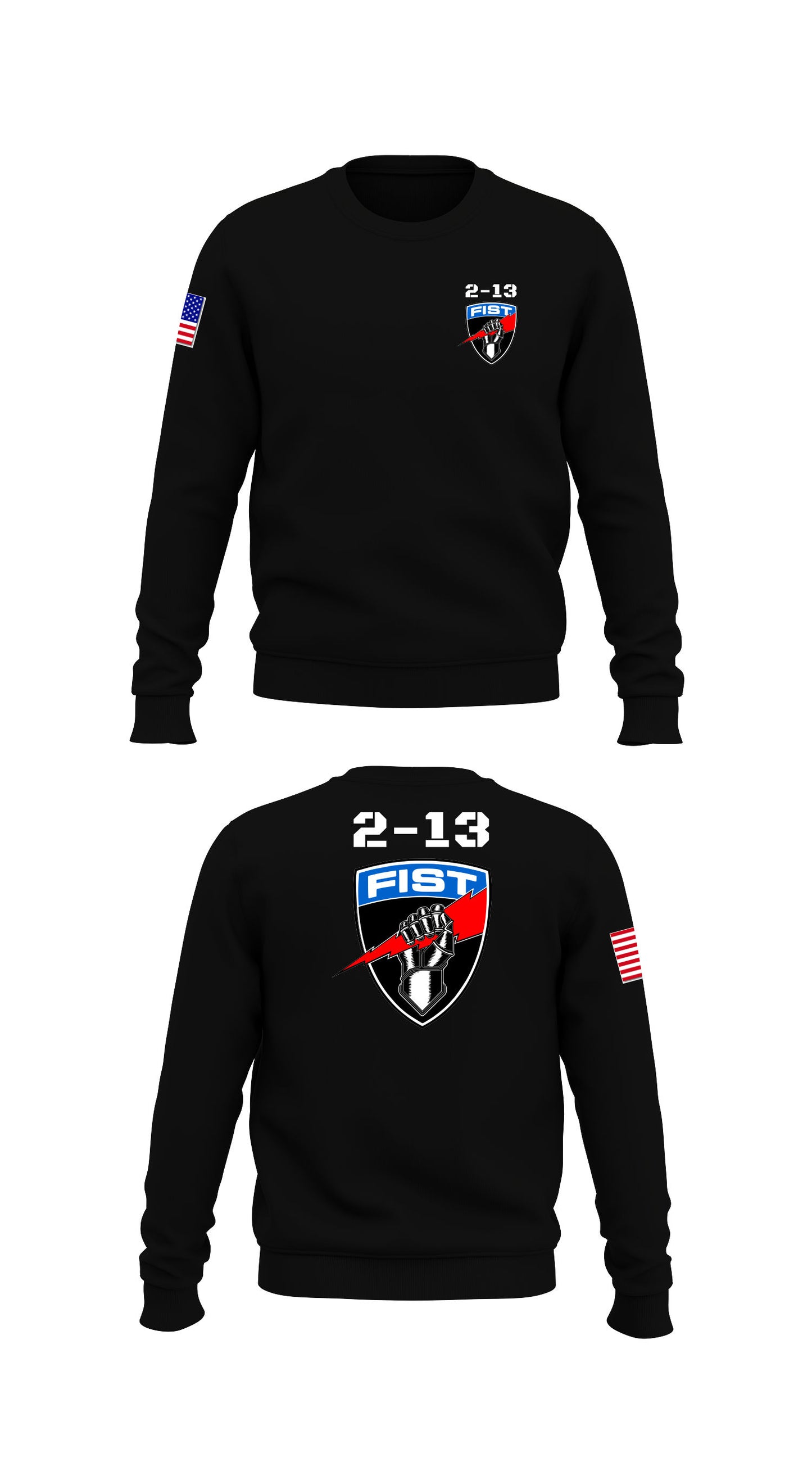 2-13 CAV Core Men's Crewneck Performance Sweatshirt -