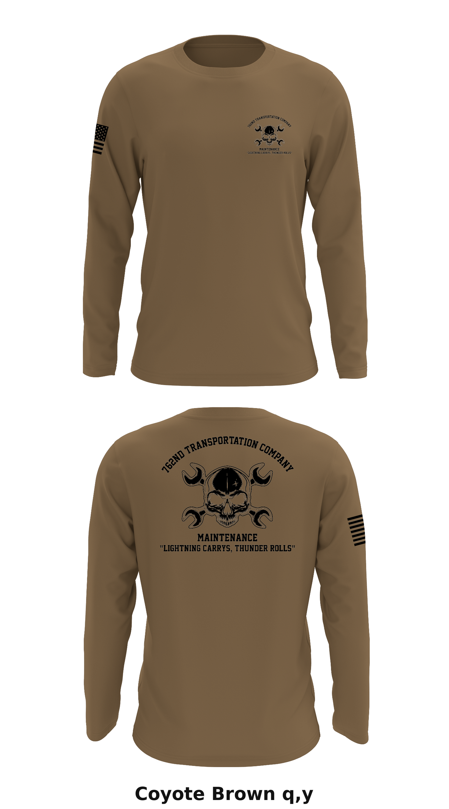 762nd Transportation Company Store 1 Core Men's LS Performance Tee - q,y
