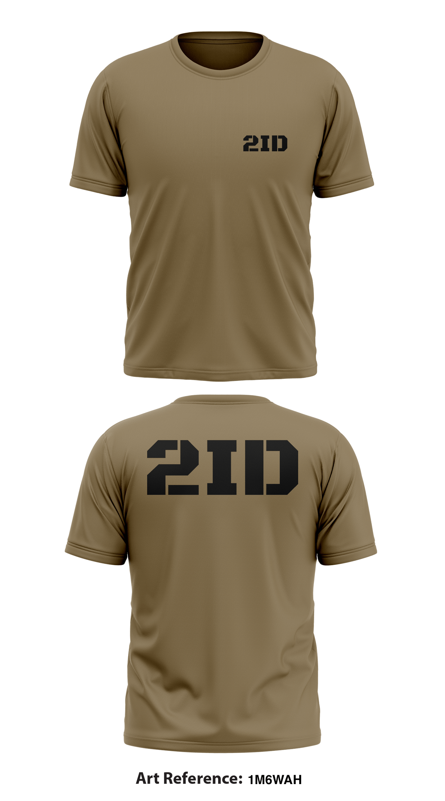 2ID Store 1 Core Men's SS Performance Tee - 1m6Wah