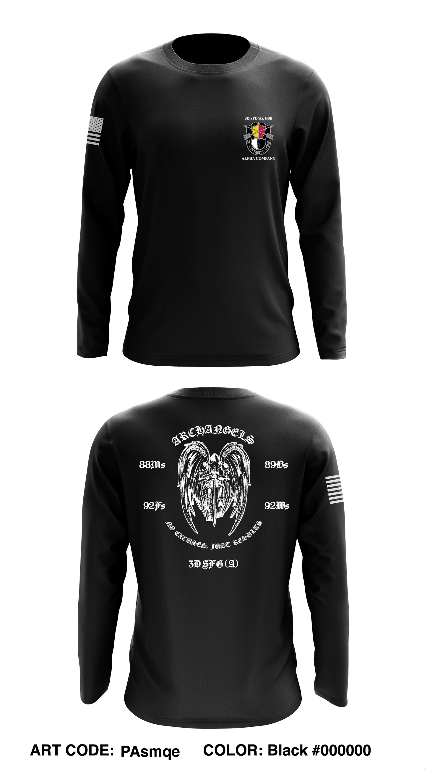 A Co. GSB 3D SGF (A) Store 1 Core Men's LS Performance Tee - PAsmqe