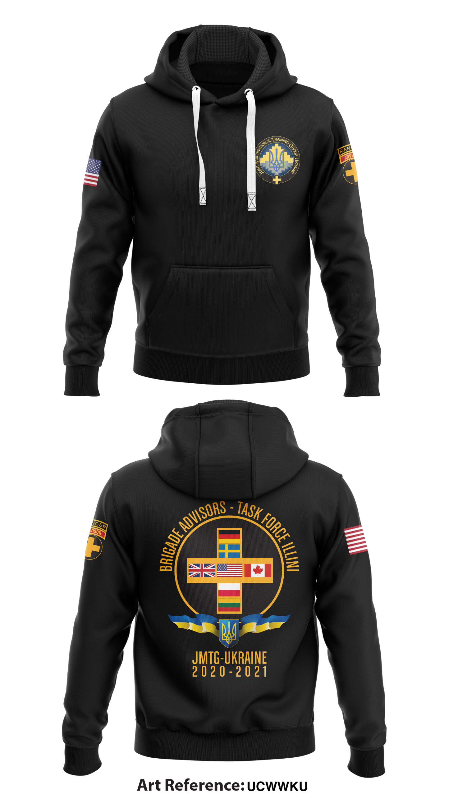TF Illini, CTC, BDE ADV Store 1 Core Men's Hooded Performance Sweatshirt - UcwWKU