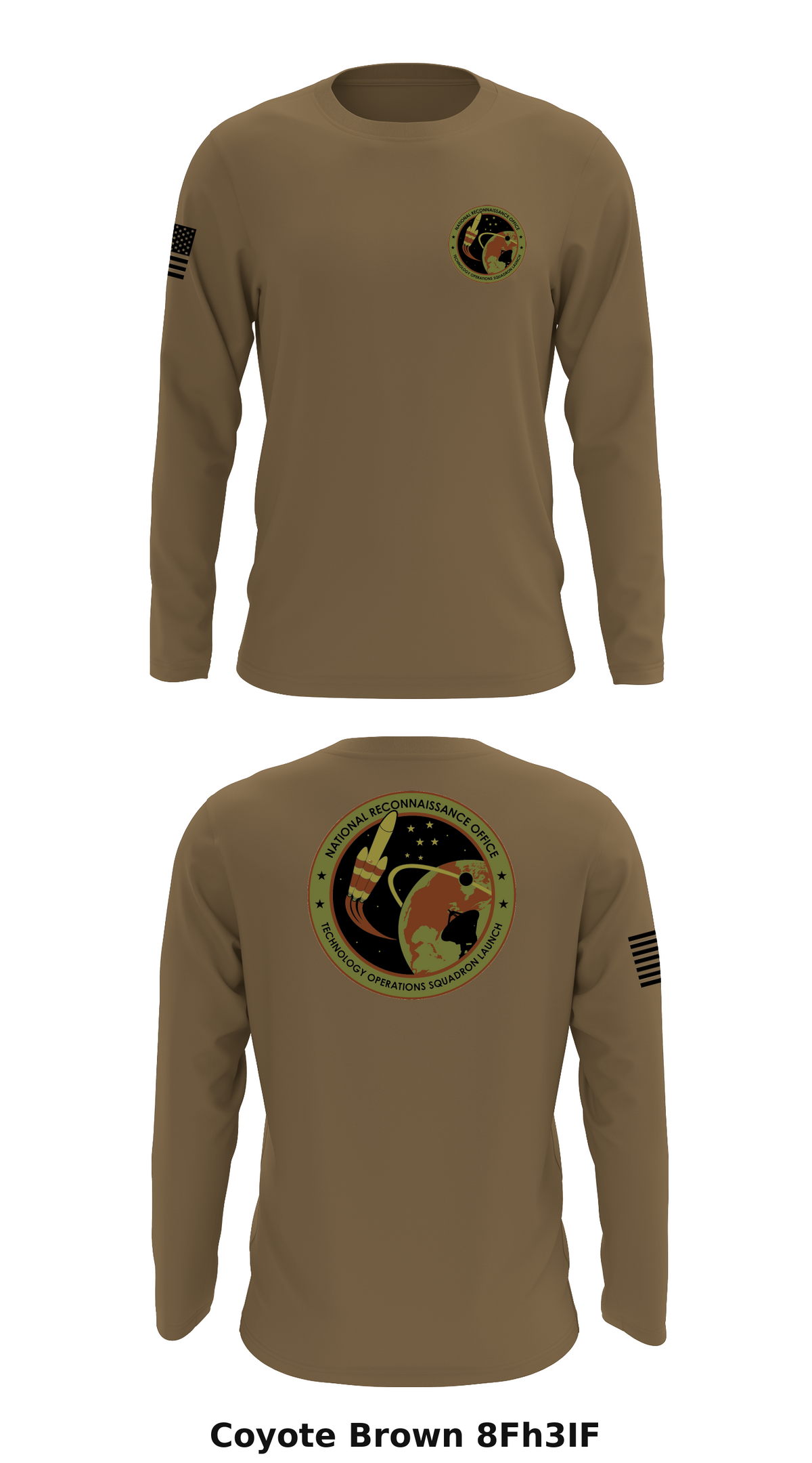 Technology Operations Squadron - Launch Store 1 Core Men's LS Performance Tee - 8Fh3IF