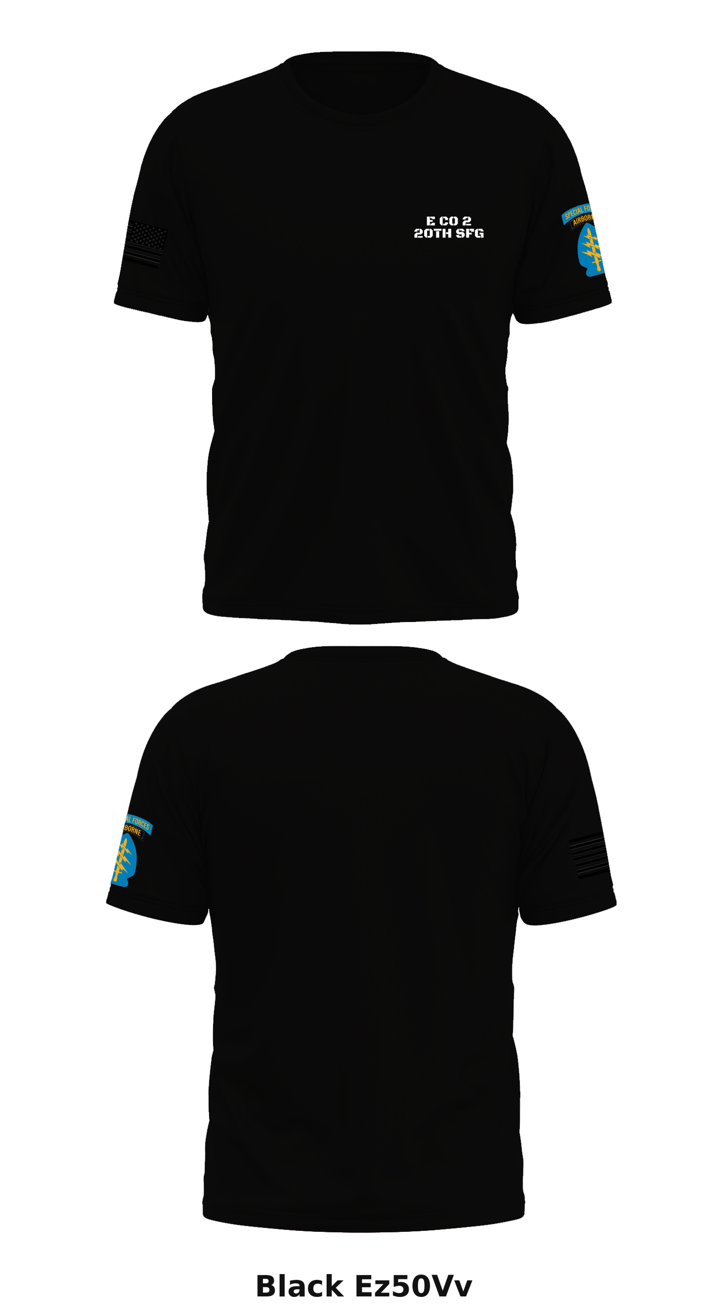 E Co 2 20th SFG Store 1 Core Men's SS Performance Tee - Ez50Vv