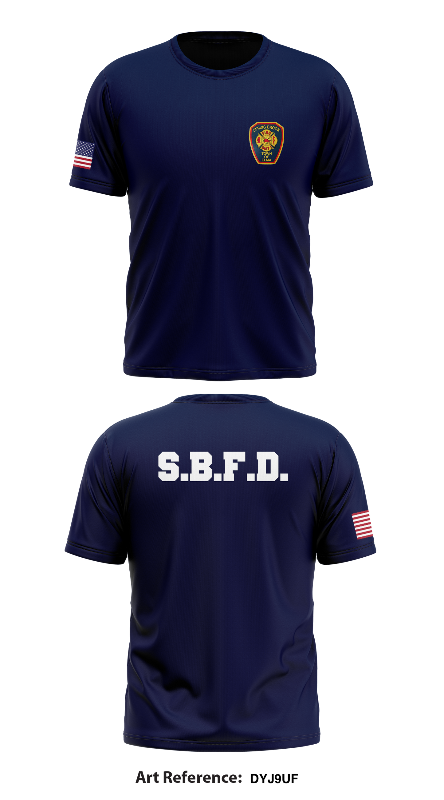 Spring Brook Fire Dist Store 1 Core Men's SS Performance Tee - dYj9UF