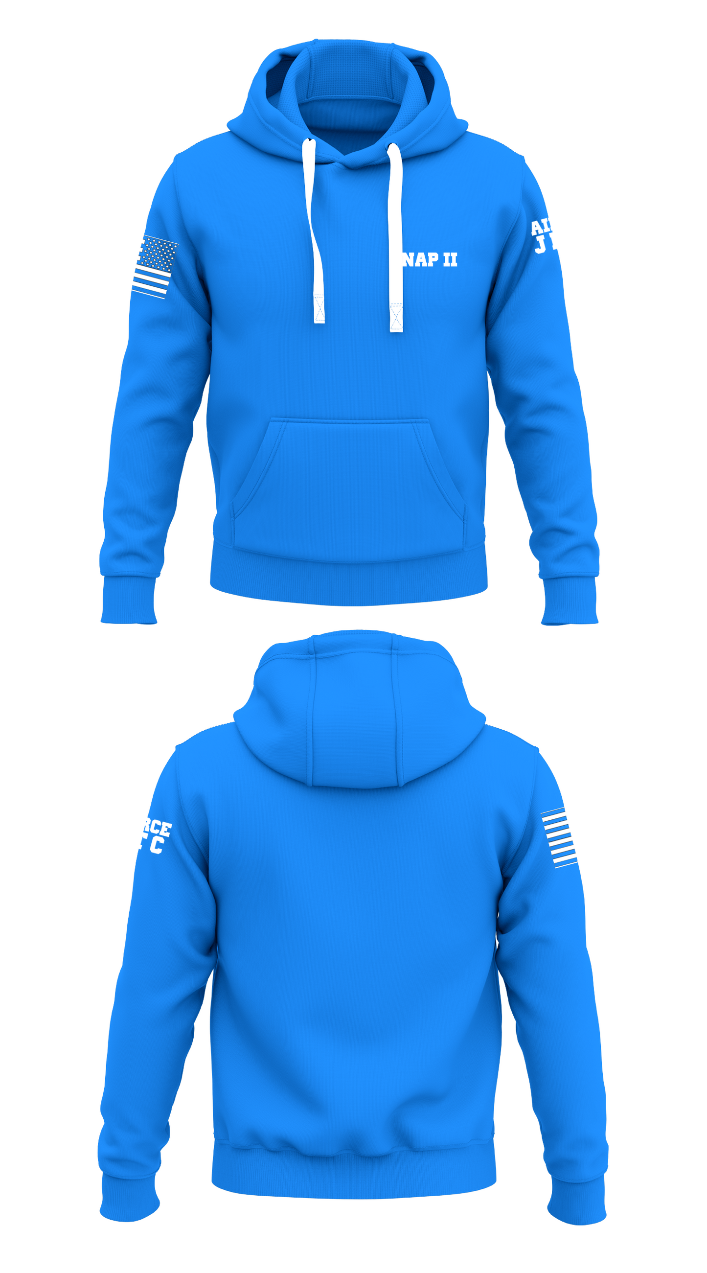 Air Force Snap II Store 1 Core Men's Hooded Performance Sweatshirt - 30271671506