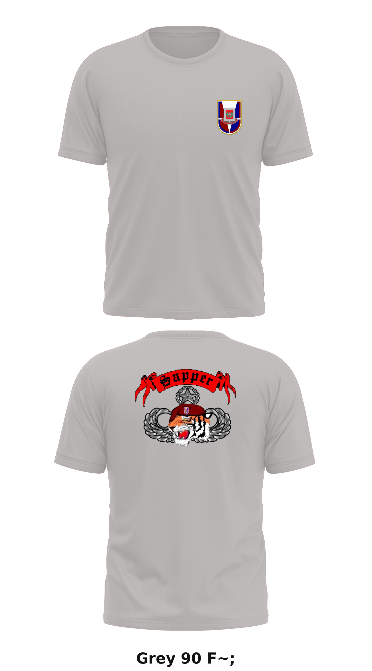 27TH ENGINEER BATTALION (AIRBORNE) STORE 1 Core Men's SS Performance Tee - F~;