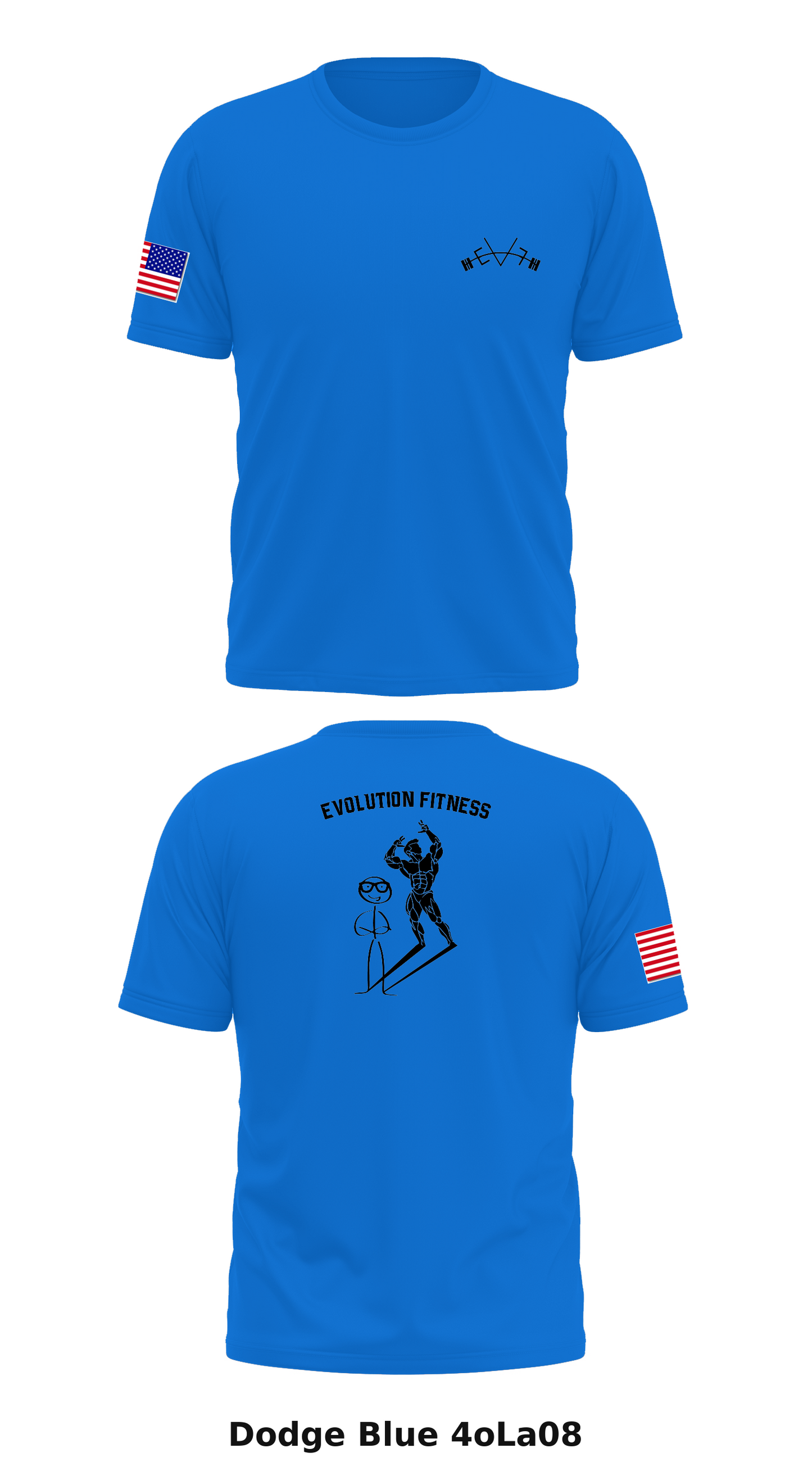 Evolution Fitness Store 1 Core Men's SS Performance Tee - 4oLa08