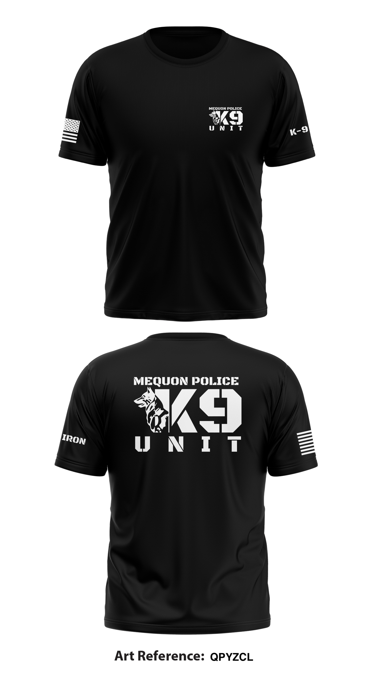 Mequon PD K-9 Store 1 Core Men's SS Performance Tee - qpyzCL