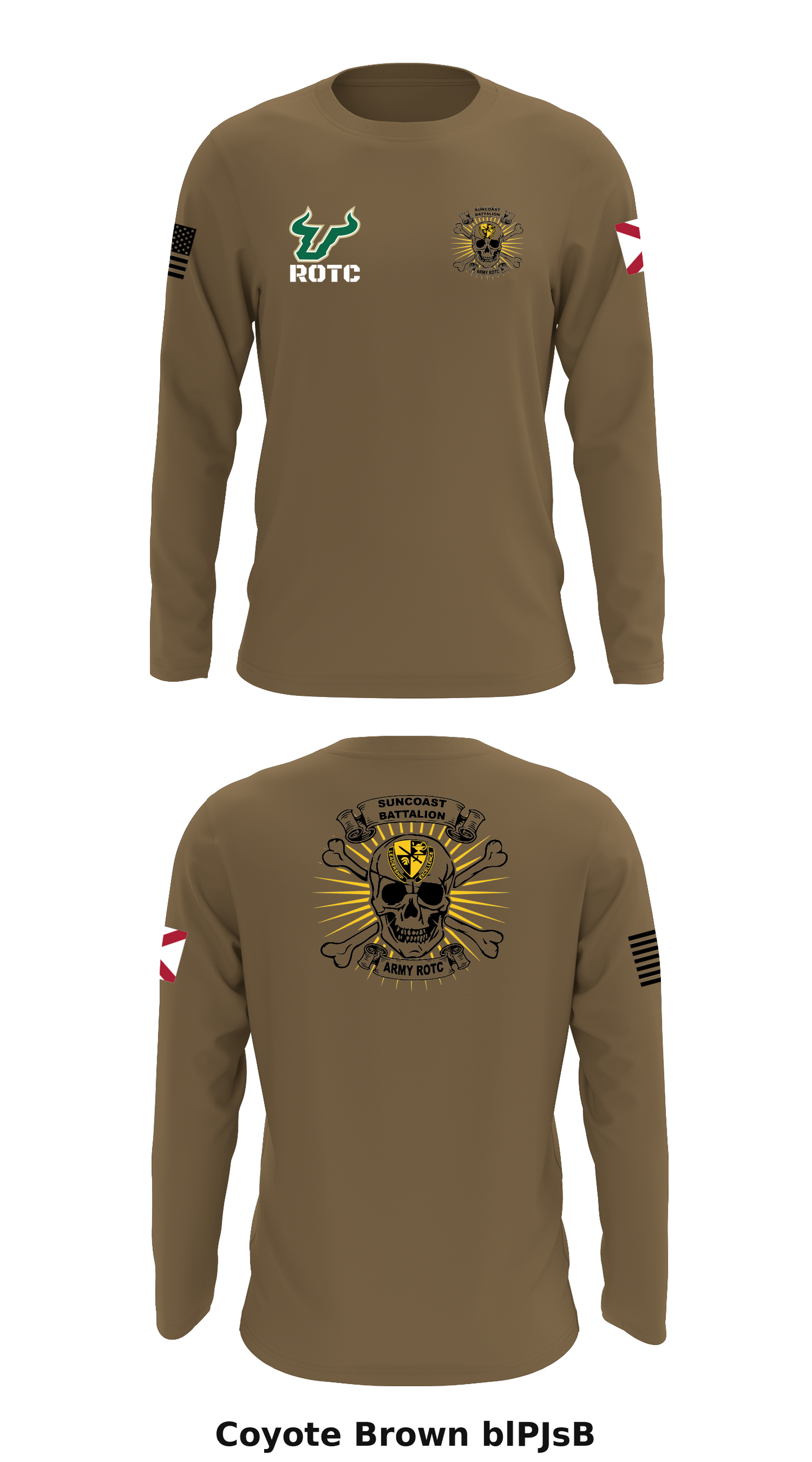 USF Ranger Challenge Store 1 Core Men's LS Performance Tee - blPJsB