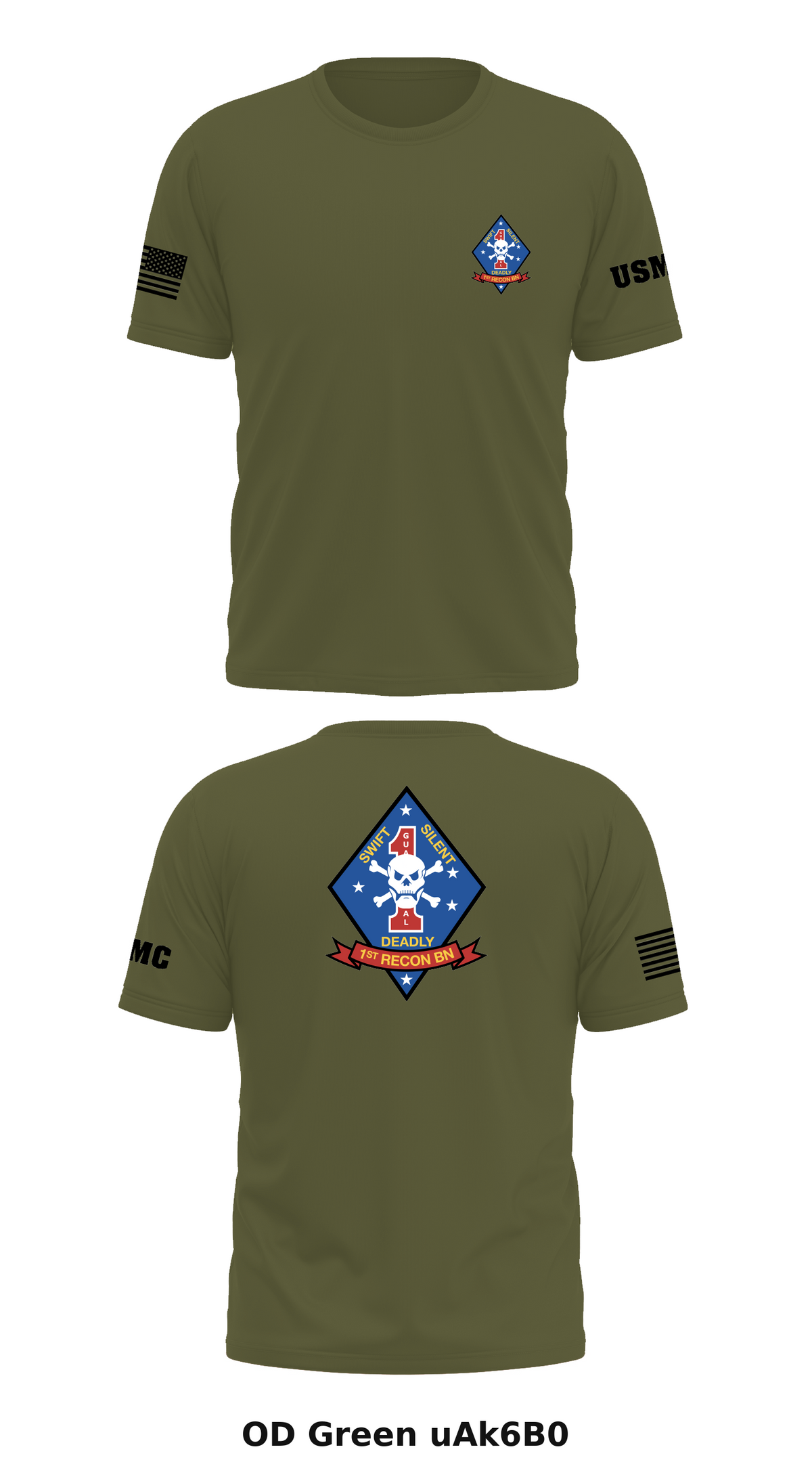 1st reconnaissance battalion Store 1 Core Men's SS Performance Tee - uAk6B0