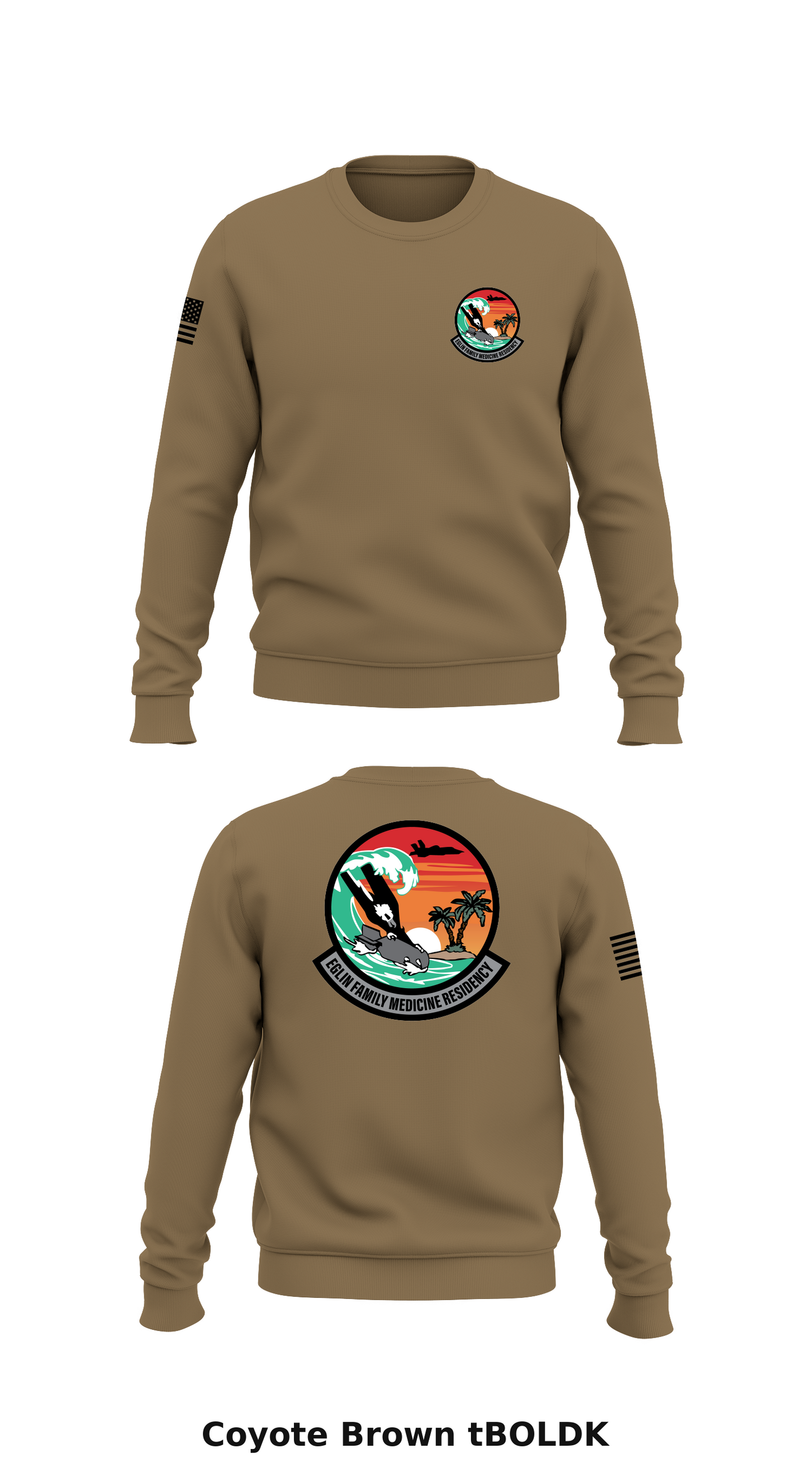 96th MG Store 1 Core Men's Crewneck Performance Sweatshirt - tBOLDK