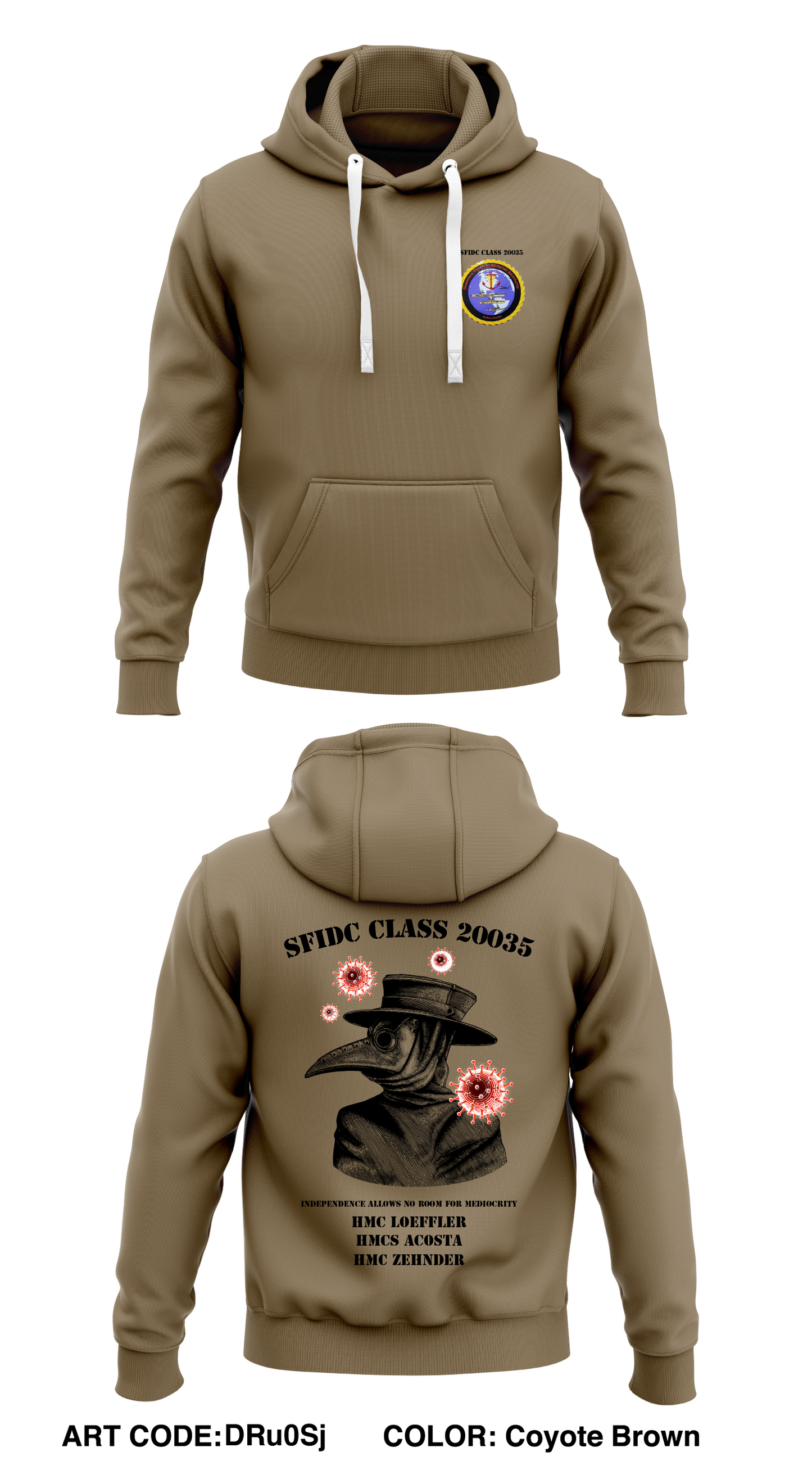 SFIDC Class 235 Store 1 Core Men's Hooded Performance Sweatshirt - DRu0Sj