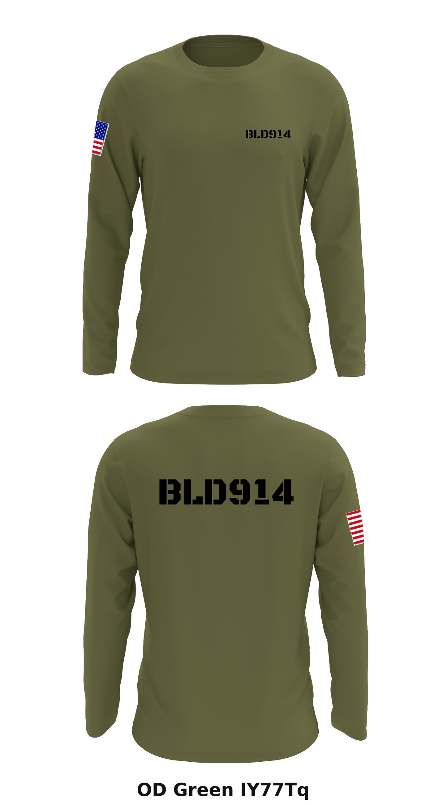 BLD914 Store 1 Core Men's LS Performance Tee - IY77Tq