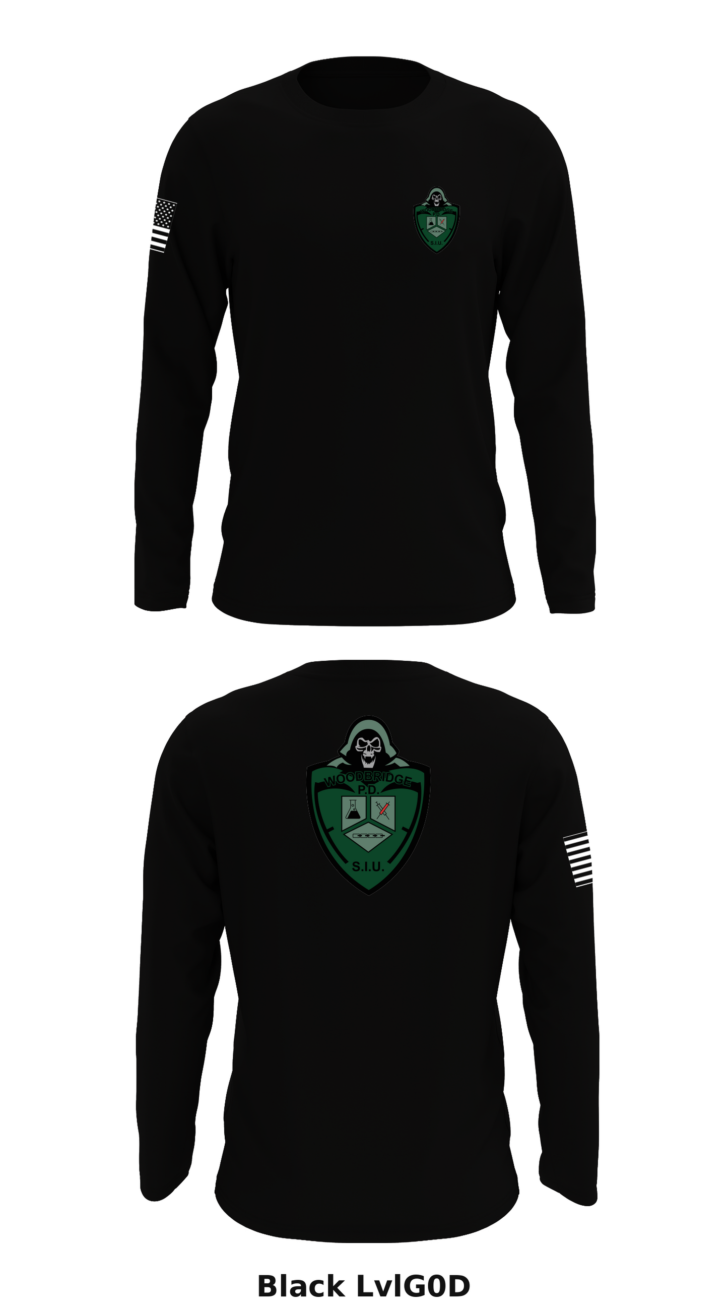 Woodbridge Police SIU Store 1 Core Men's LS Performance Tee - LvlG0D