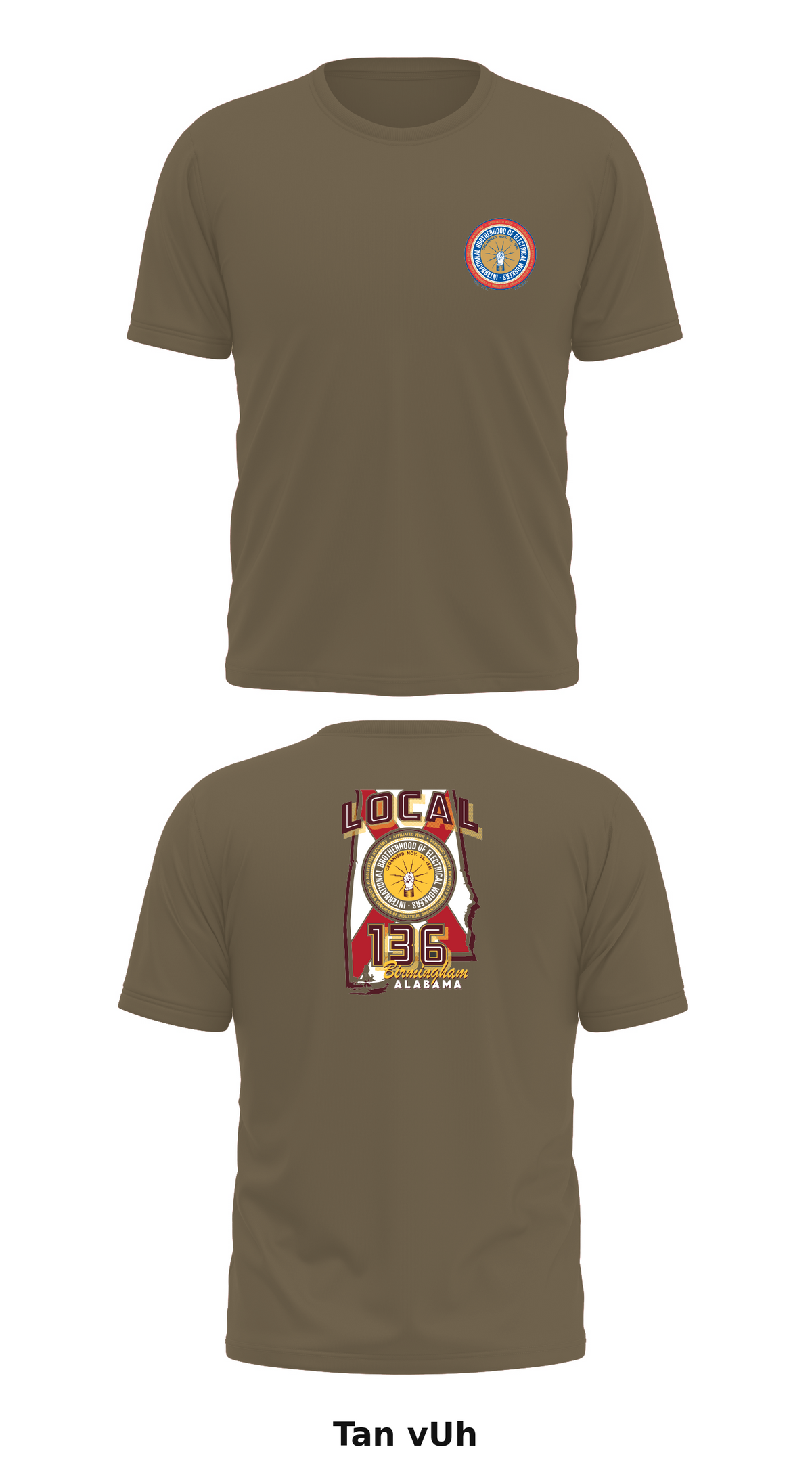 IBEW 136 Store 1 Core Men's SS Performance Tee - vUh