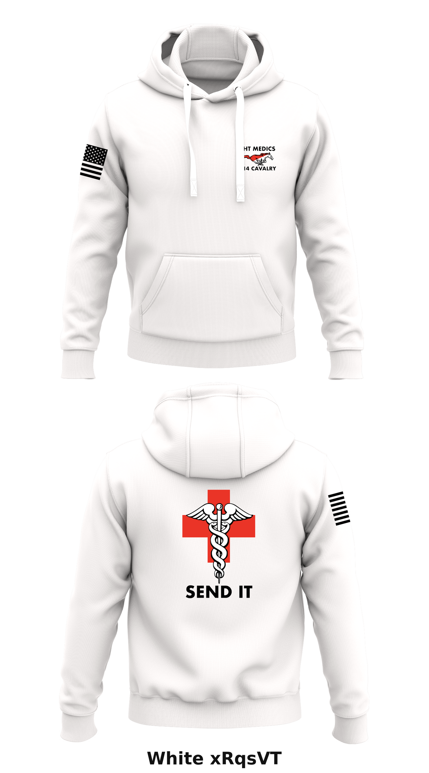 MEDICS1-14 Store 1 Core Men's Hooded Performance Sweatshirt - xRqsVT