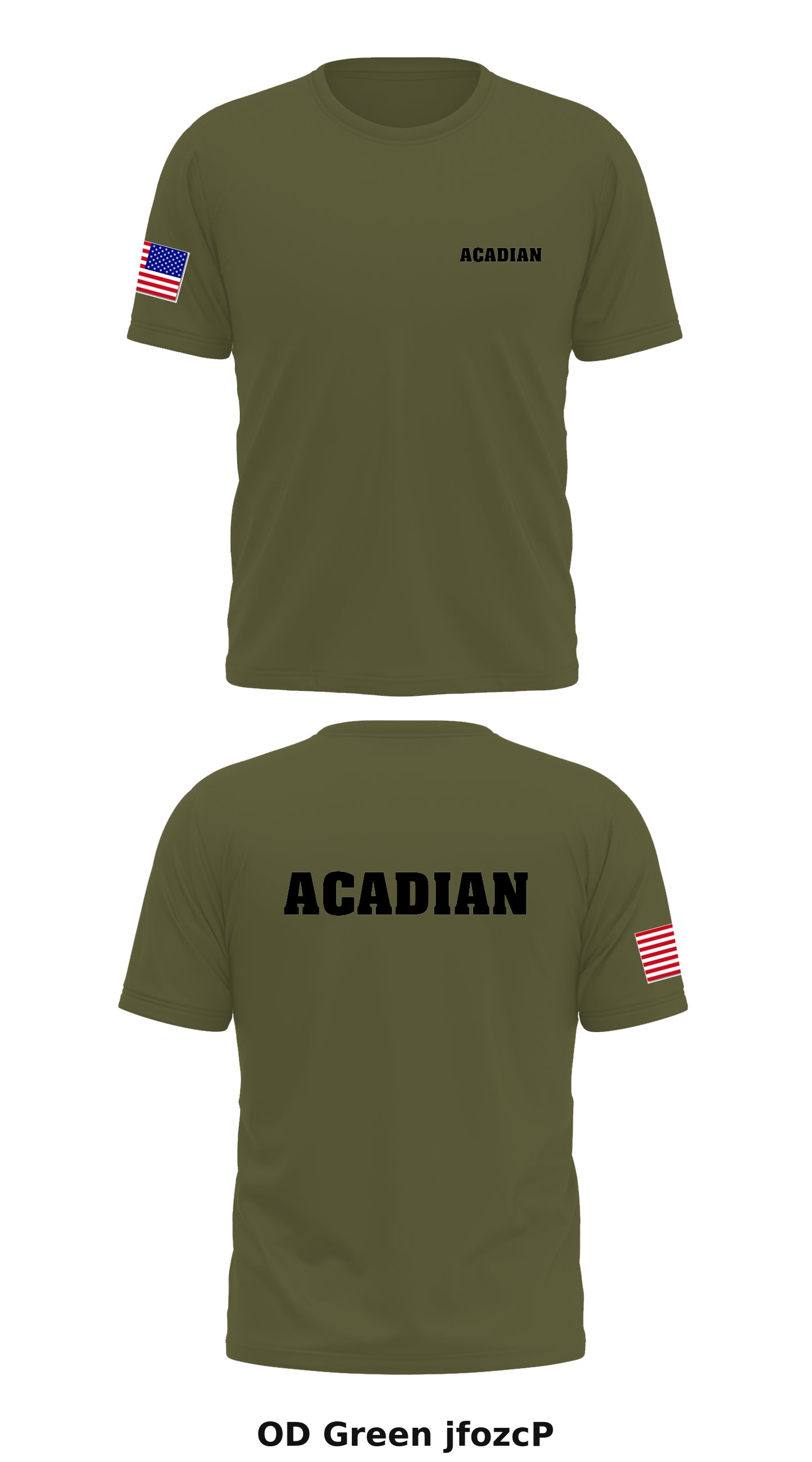 Acadian Store 1 Core Men's SS Performance Tee - jfozcP