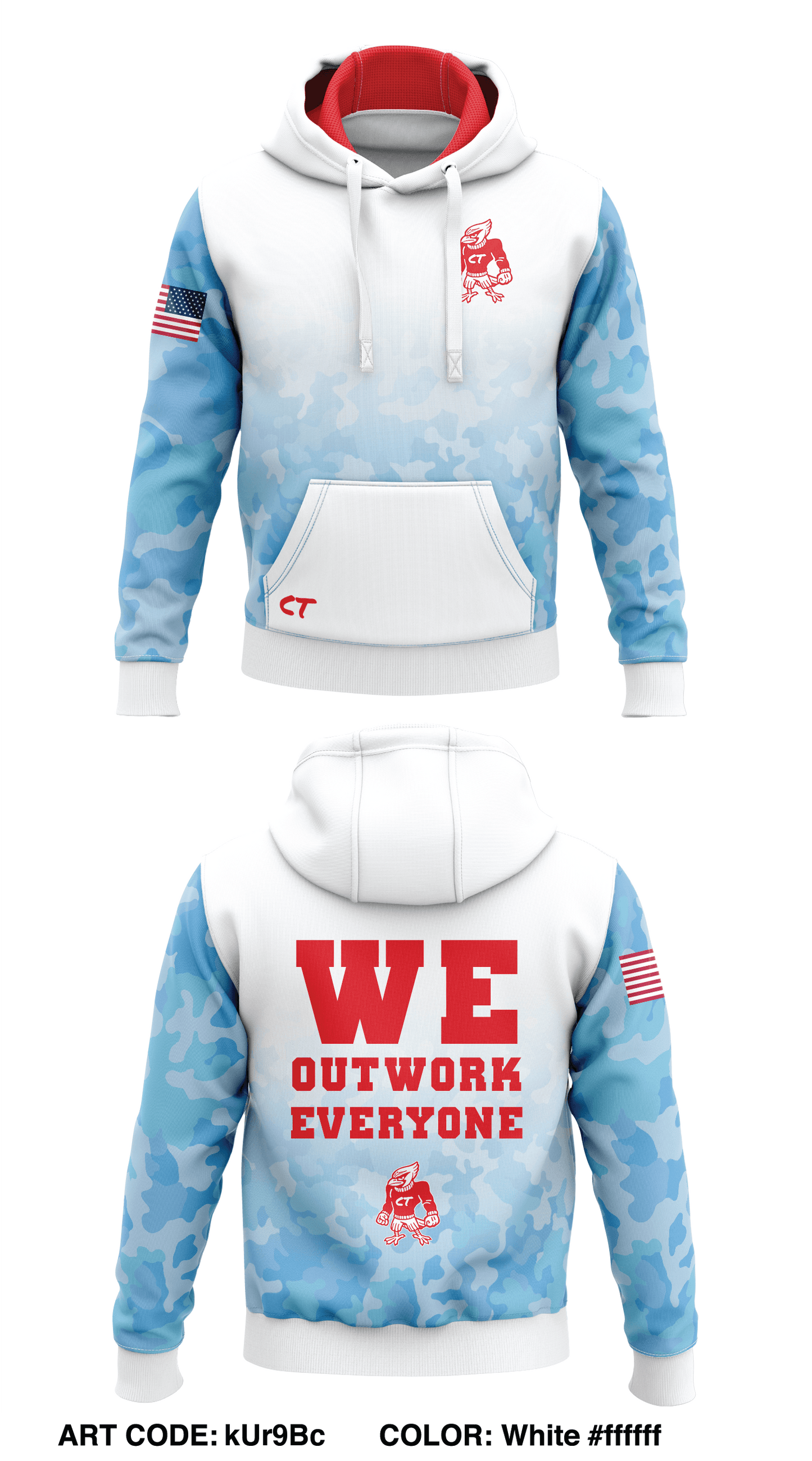 CT Cardinals Store 1 Core Men's Hooded Performance Sweatshirt - kUr9Bc