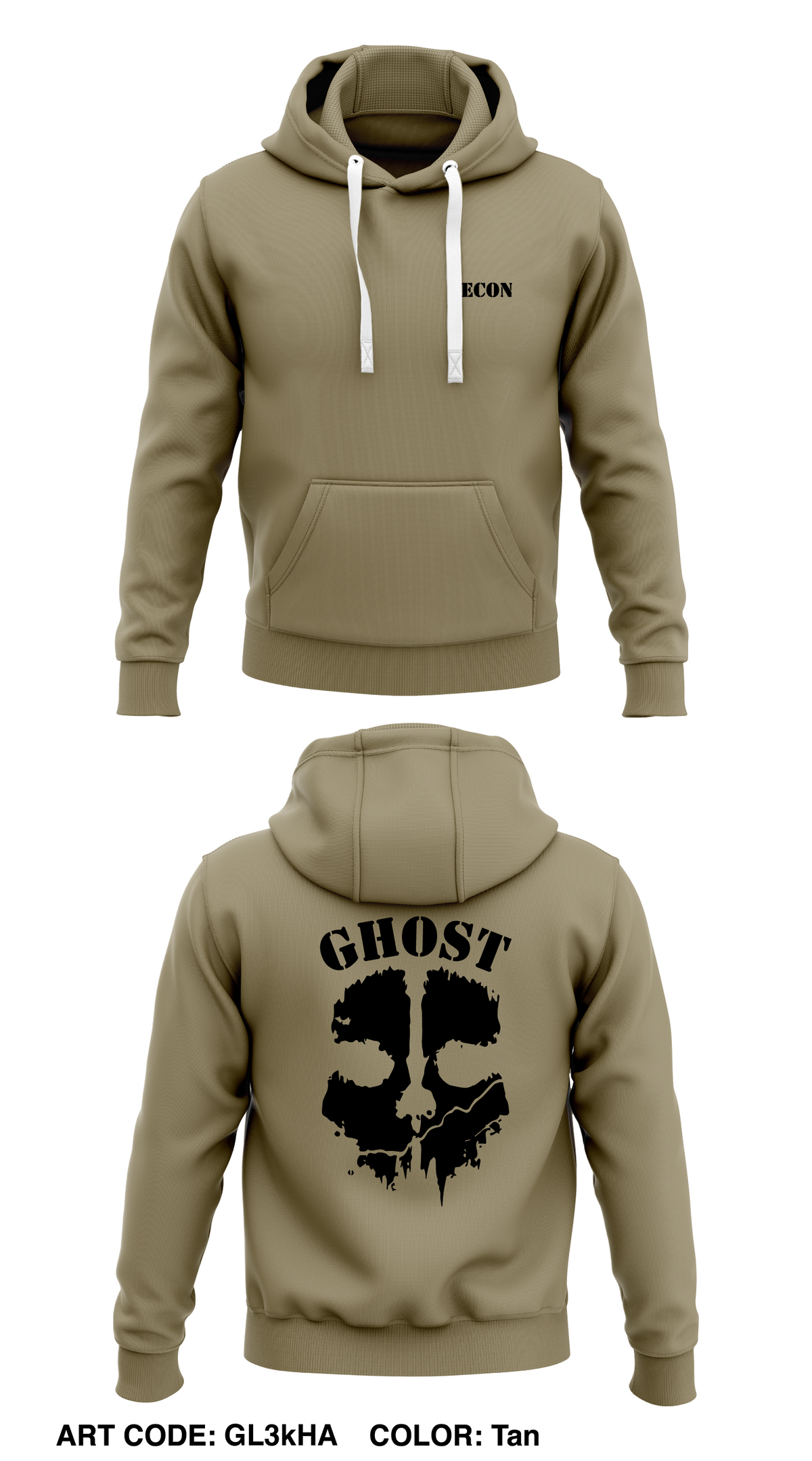HHC 1 BN 59TH ABN IN Store 1 Core Men's Hooded Performance Sweatshirt - GL3kHA