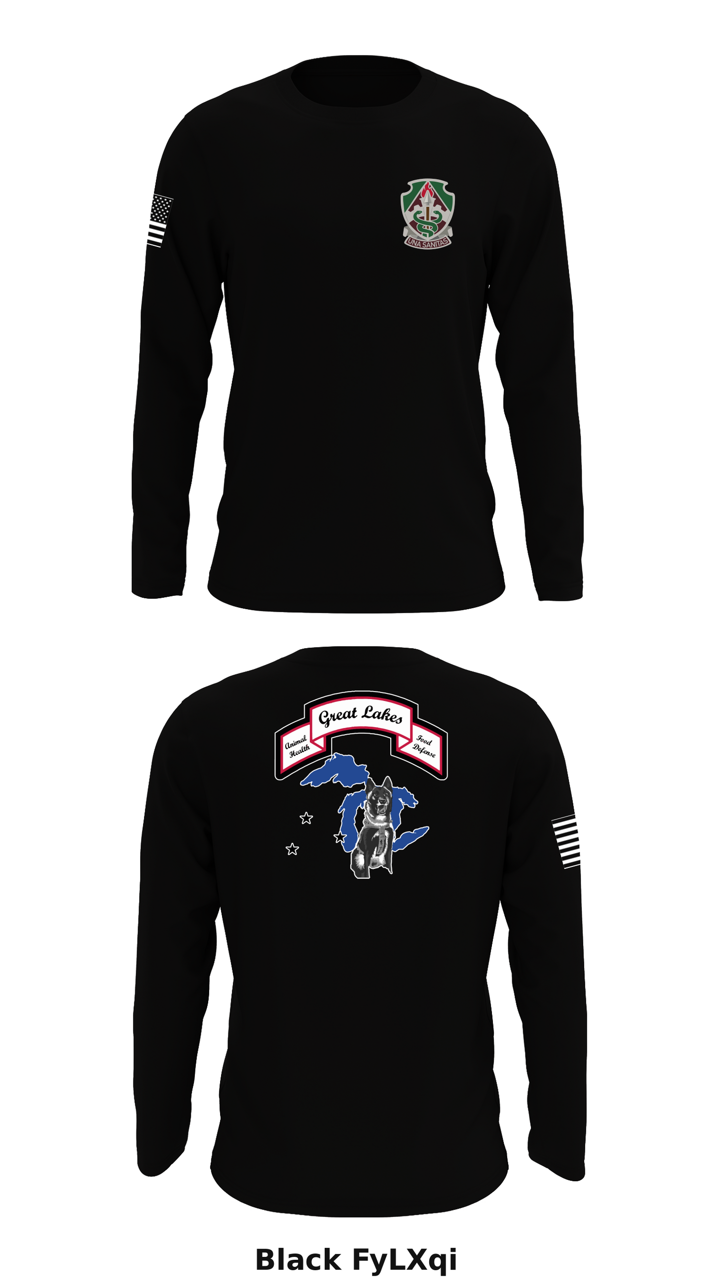 Great lakes branch Store 1 Core Men's LS Performance Tee - FyLXqi