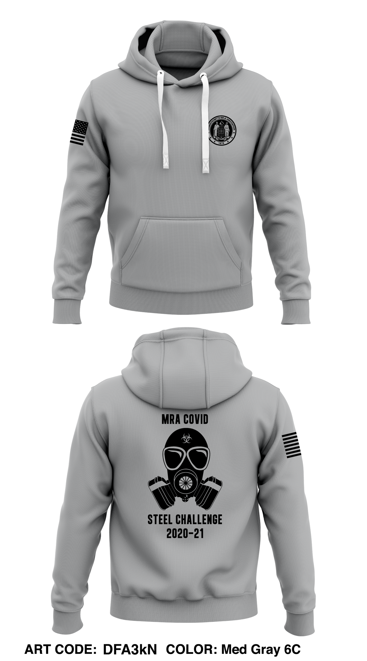 Mass Rifle Association Store 1 Core Men's Hooded Performance Sweatshirt - DFA3kN