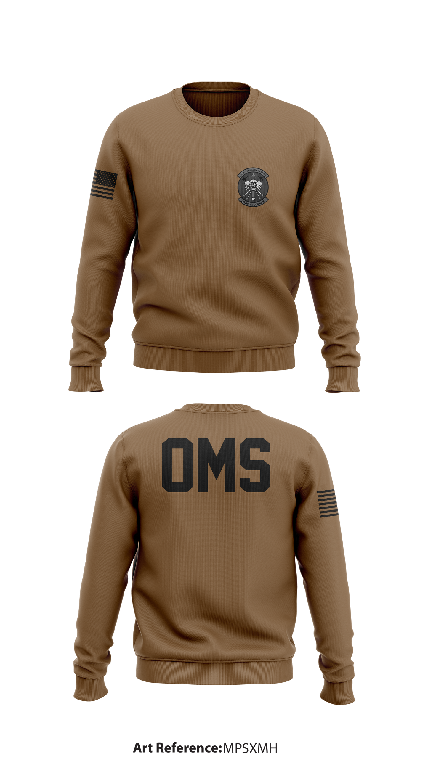 11DS OMS Store 1 Core Men's Crewneck Performance Sweatshirt - mPsXMH
