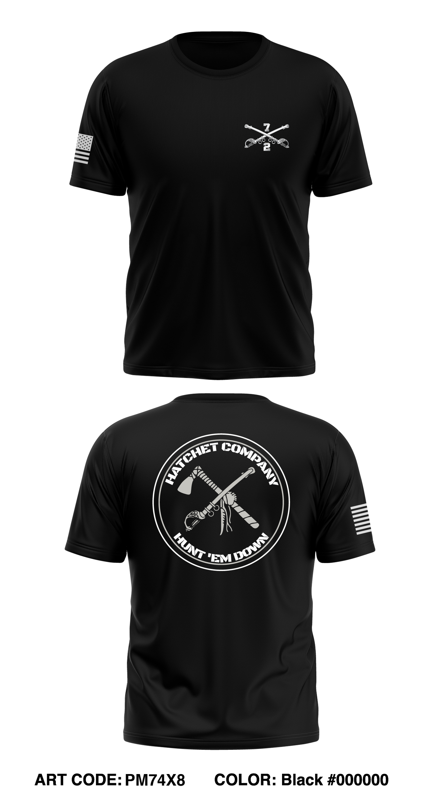 HHC, 2-7CAV, 3ABCT, 1CD Store 1 Core Men's SS Performance Tee - PM74X8