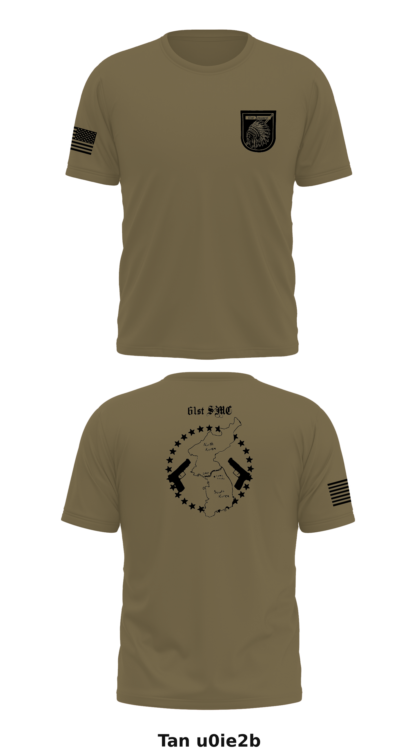 61st SMC, ARMT Store 1 Core Men's SS Performance Tee - u0ie2b