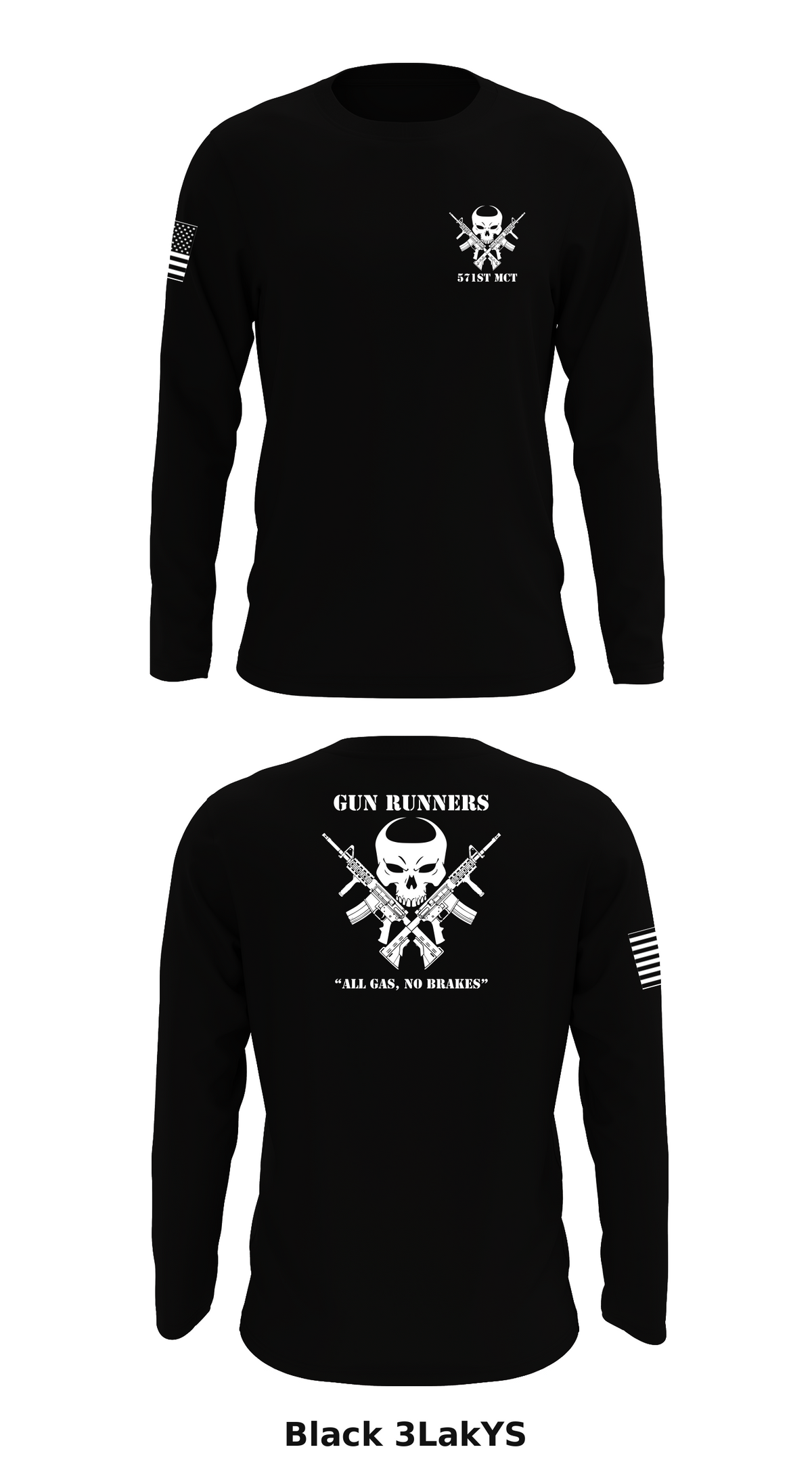 571st MCT Store 1 Core Men's LS Performance Tee - 3LakYS