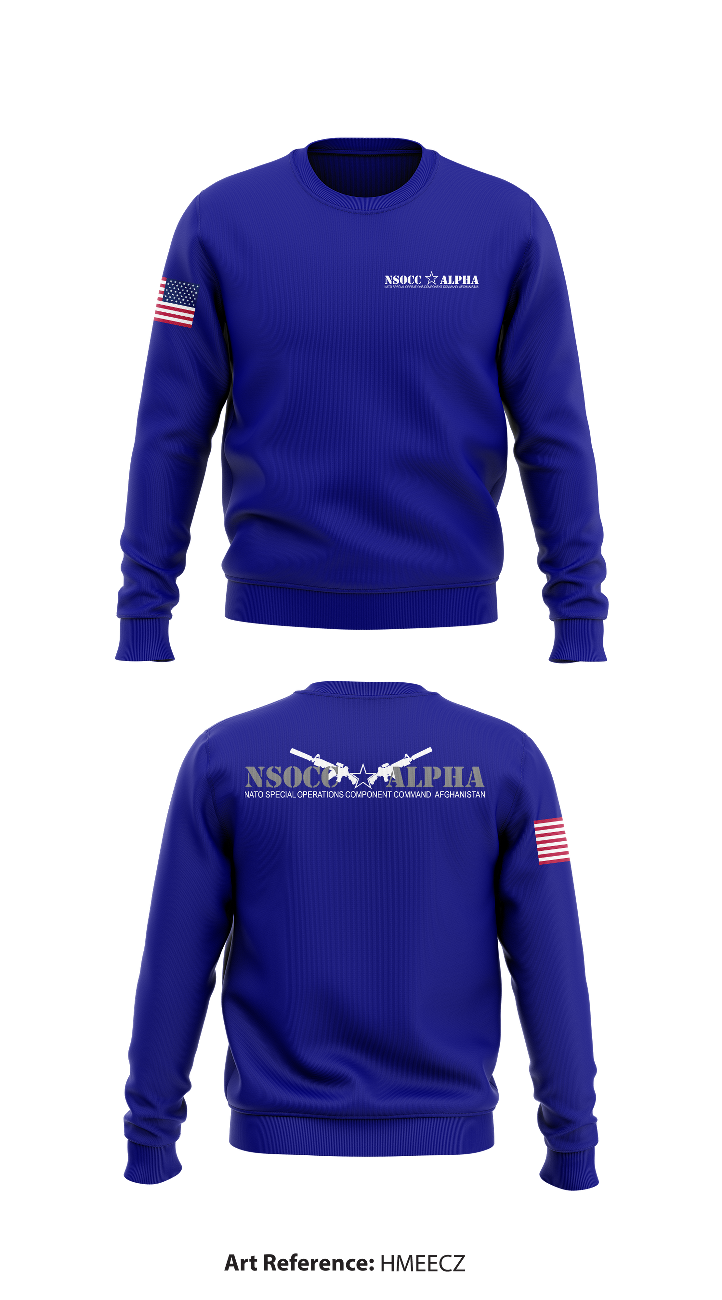 NSOCC- A Store 1 Core Men's Crewneck Performance Sweatshirt - HmeEcZ