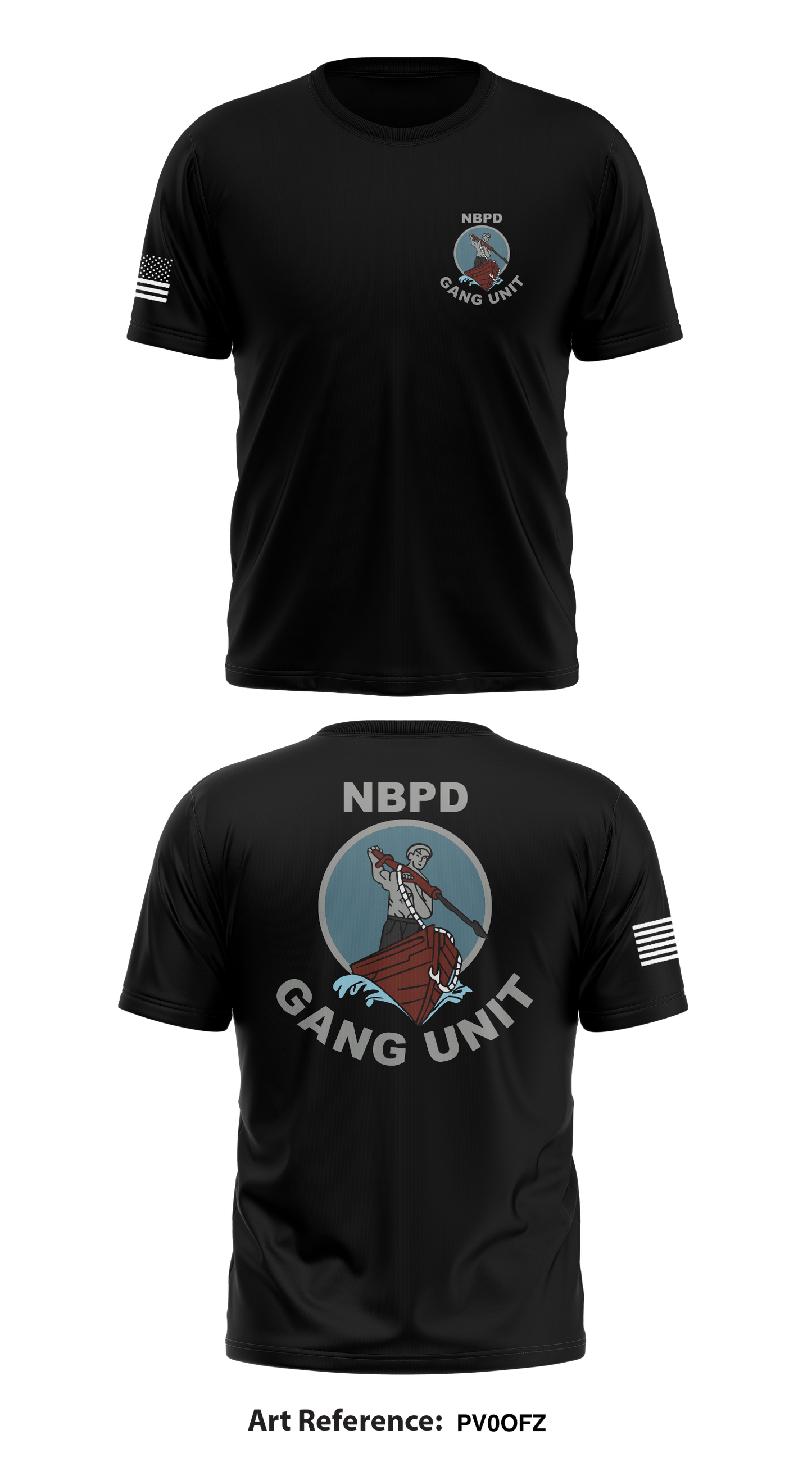 Gang Unit Store 1 Core Men's SS Performance Tee - pV0OfZ