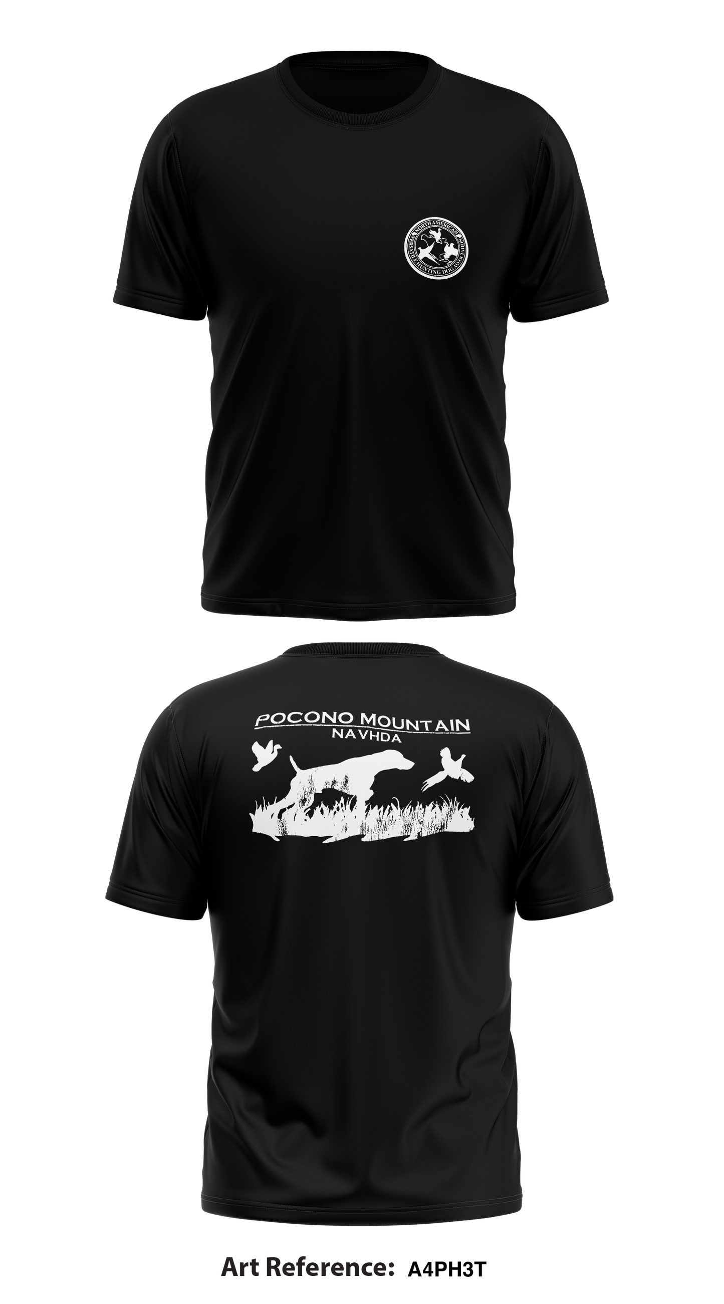 Pocono mountain NAVHDA Store 1 Core Men's SS Performance Tee - a4ph3t