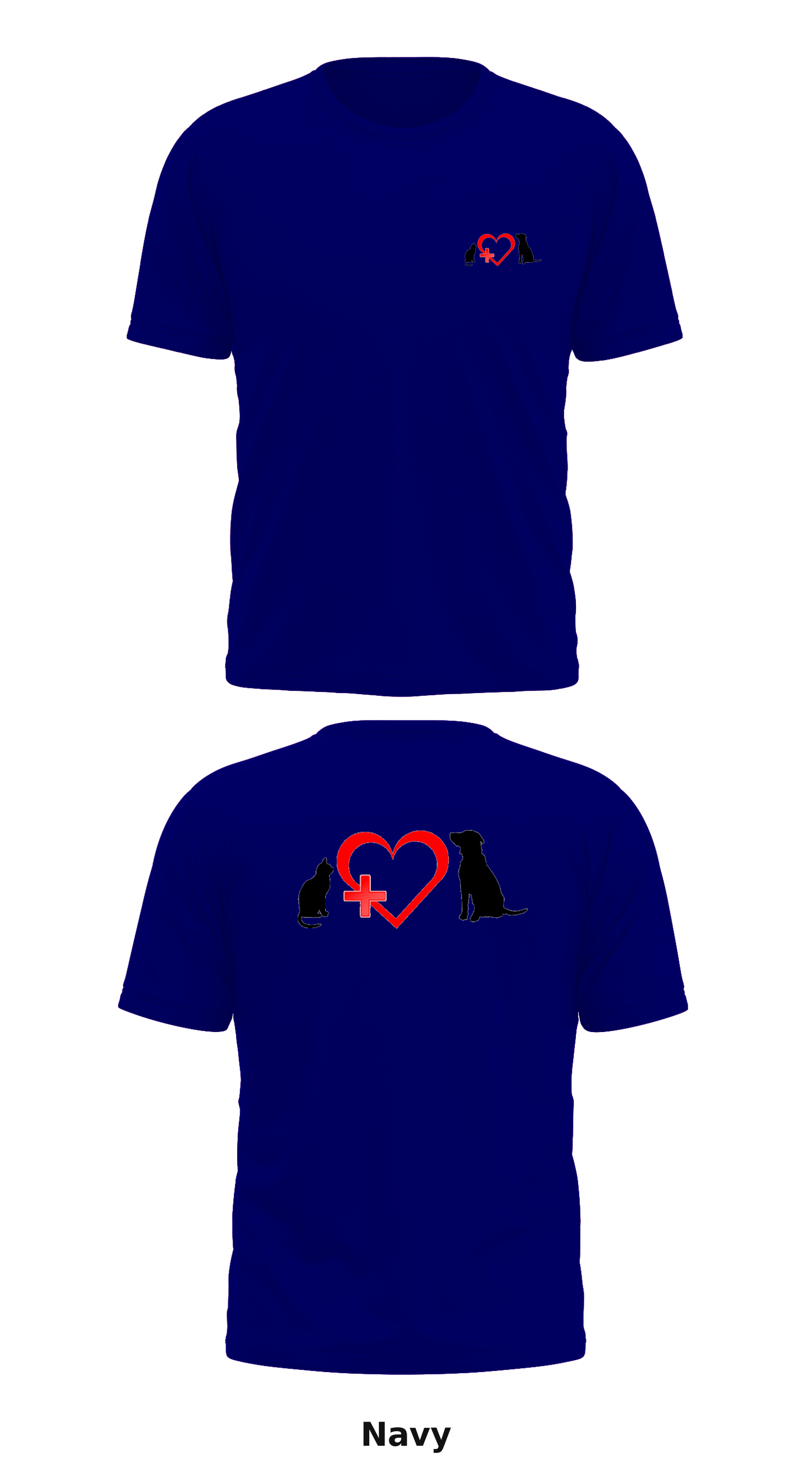 Brooklyn Road Veterinary Clinic Store 1 Core Men's SS Performance Tee - 96685765037