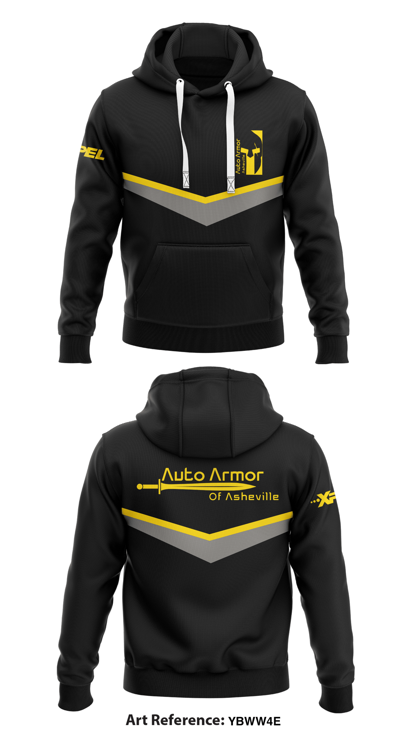 Auto Armor of Asheville Store 1 Core Men's Hooded Performance Sweatshirt - YbWW4E