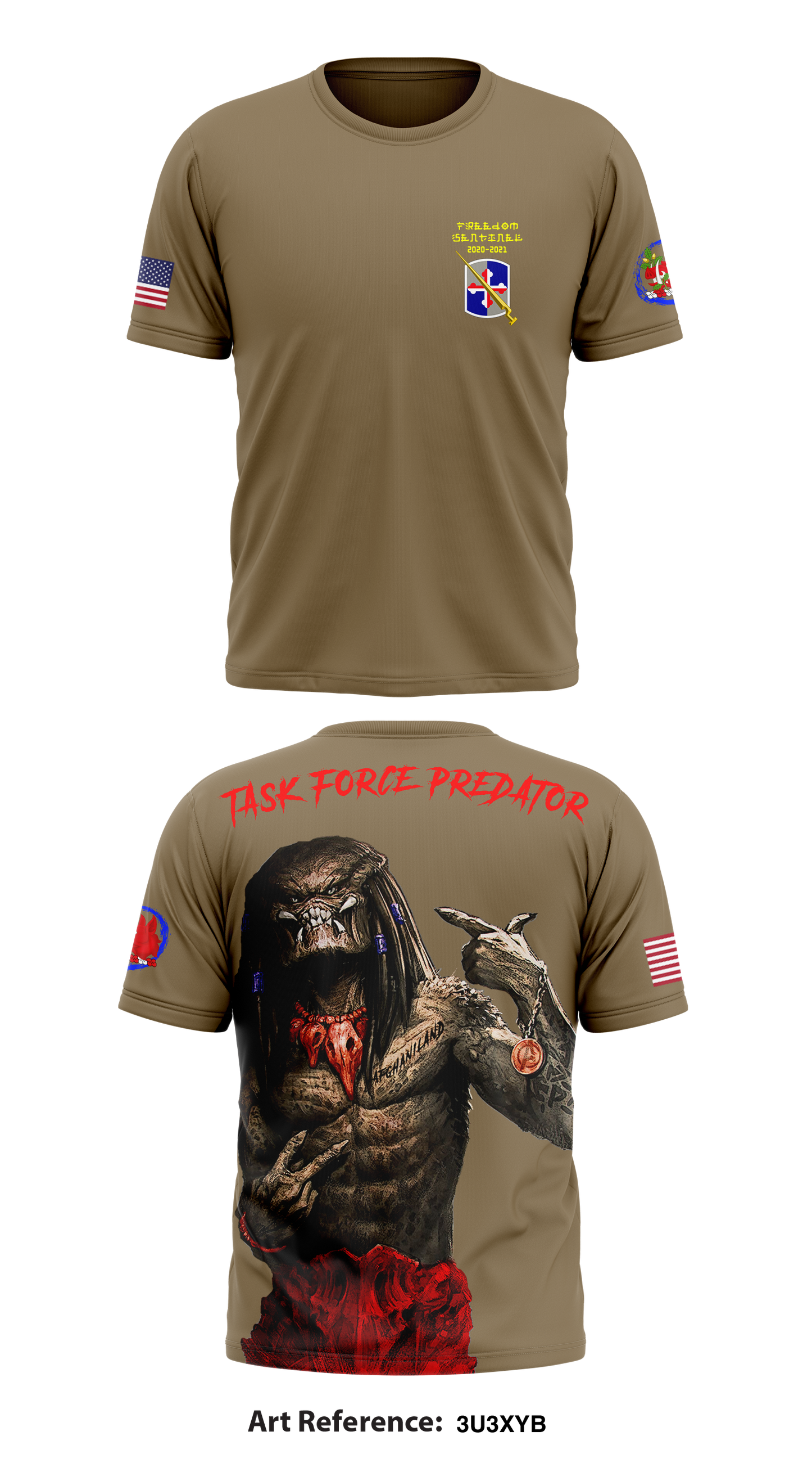 Task Force Predator Store 1 Core Men's SS Performance Tee - 3u3Xyb