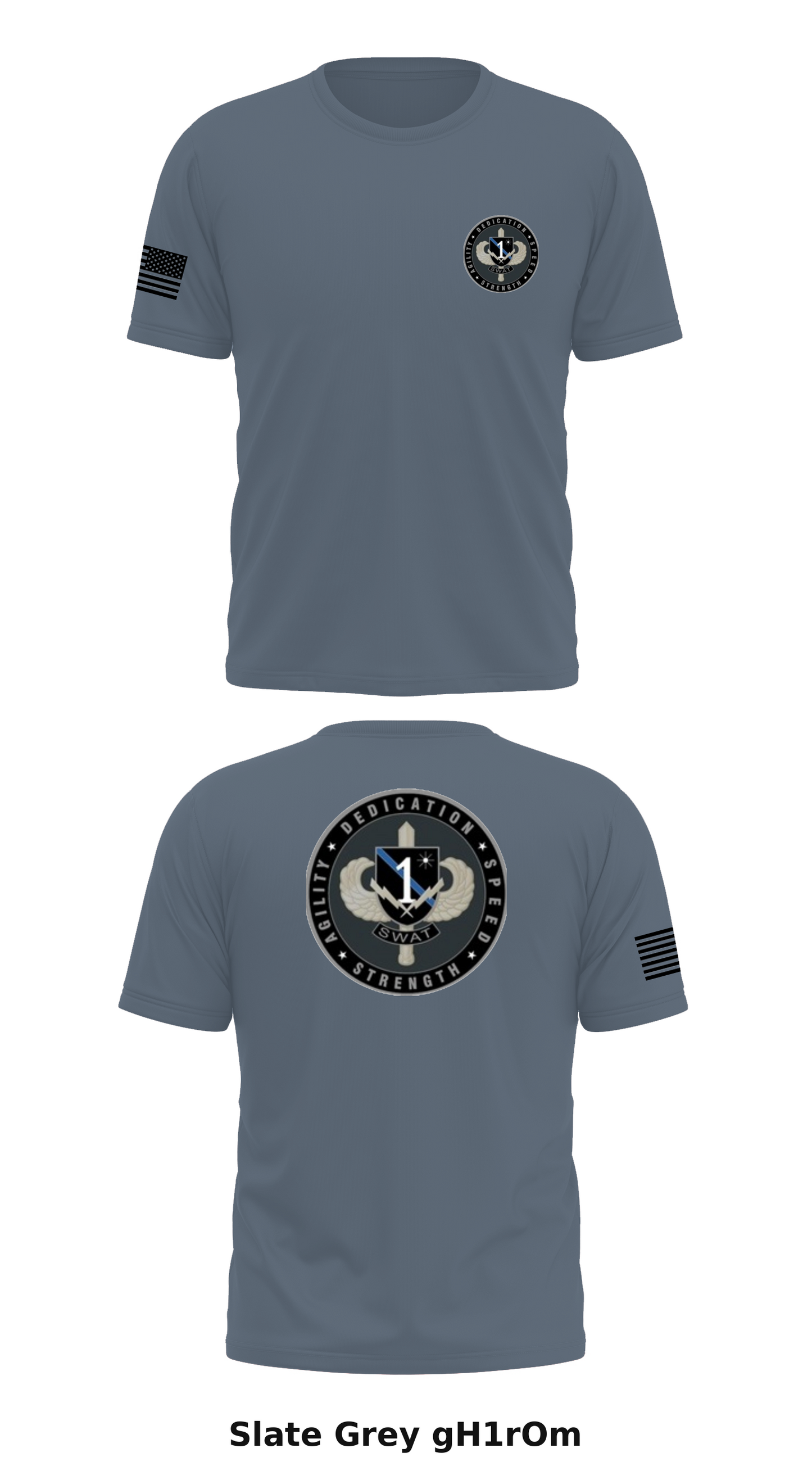 Hollywood SWAT Store 1 Core Men's SS Performance Tee - gH1rOm