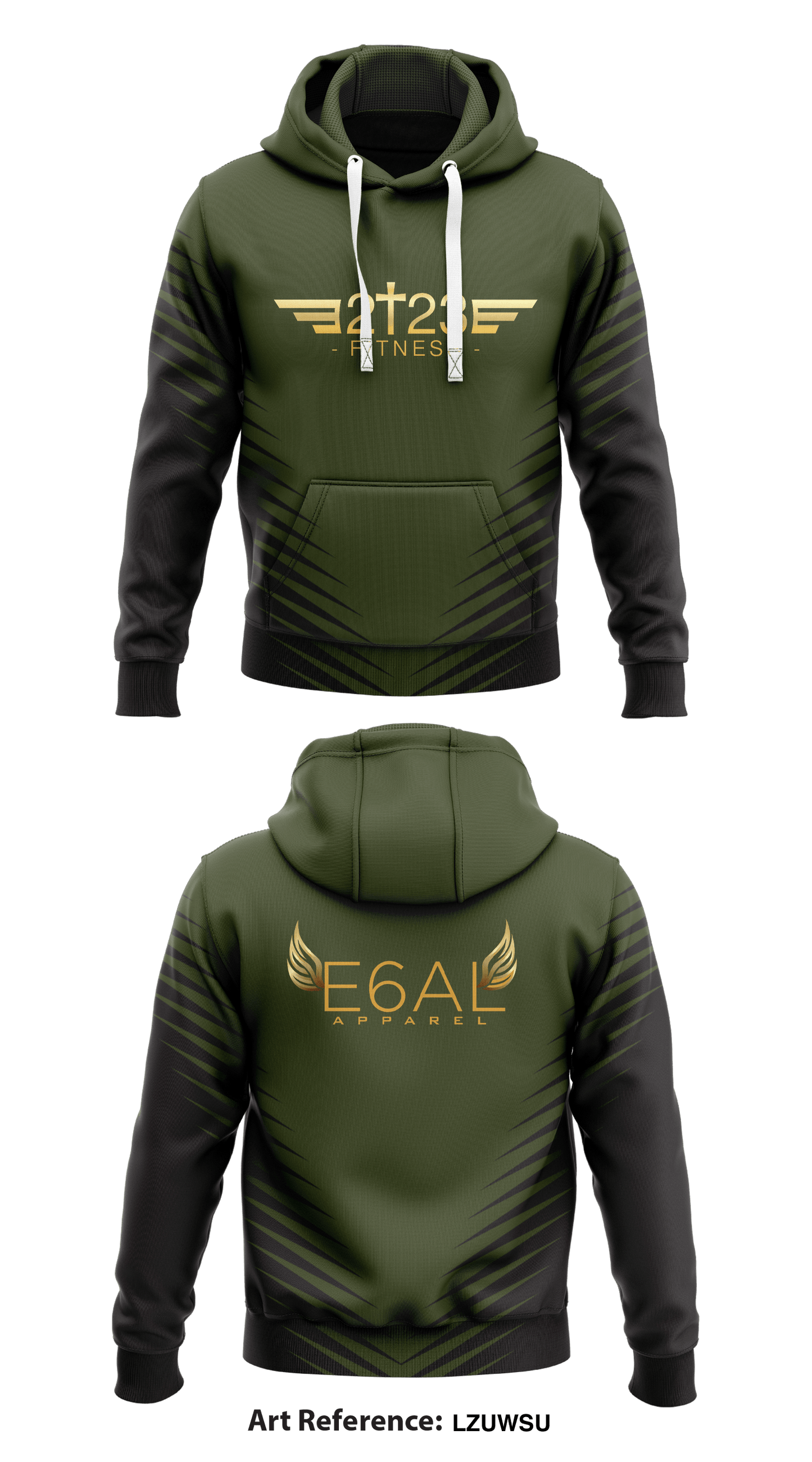 2T23 Store 1 Core Men's Hooded Performance Sweatshirt - LZUWSu