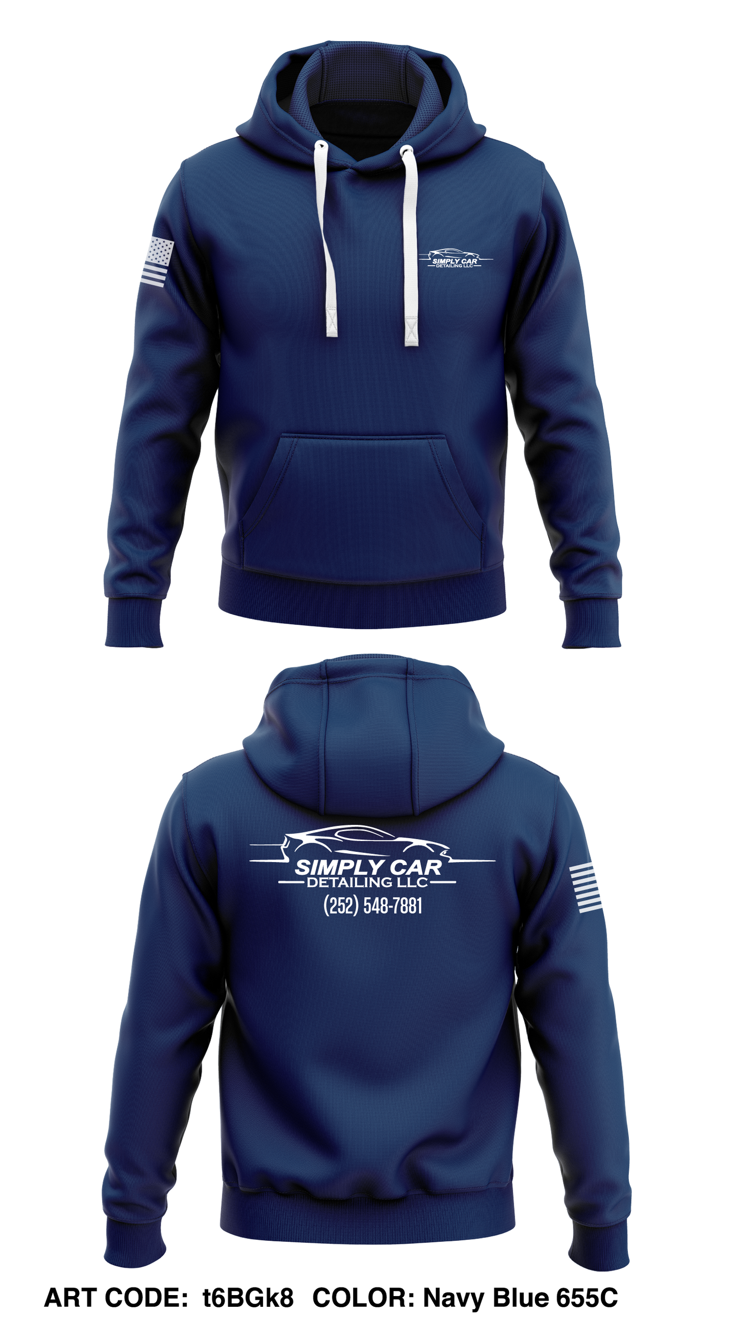 Simply Car Detailing LLC Store 1 Core Men's Hooded Performance Sweatshirt - t6BGk8