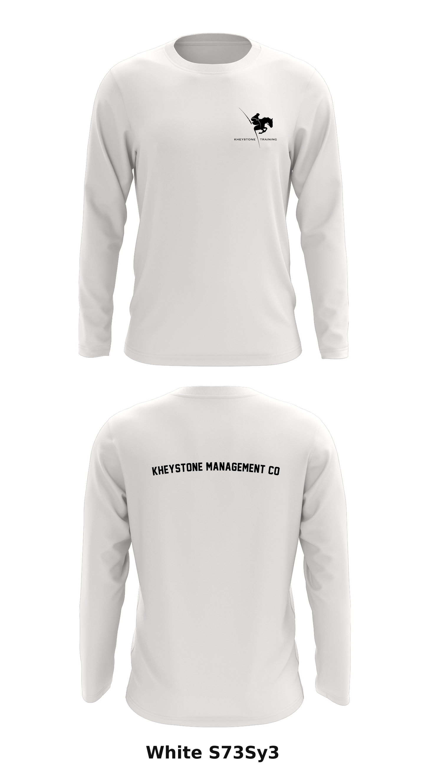 Kheystone Management Co Store 1 Core Men's LS Performance Tee - S73Sy3