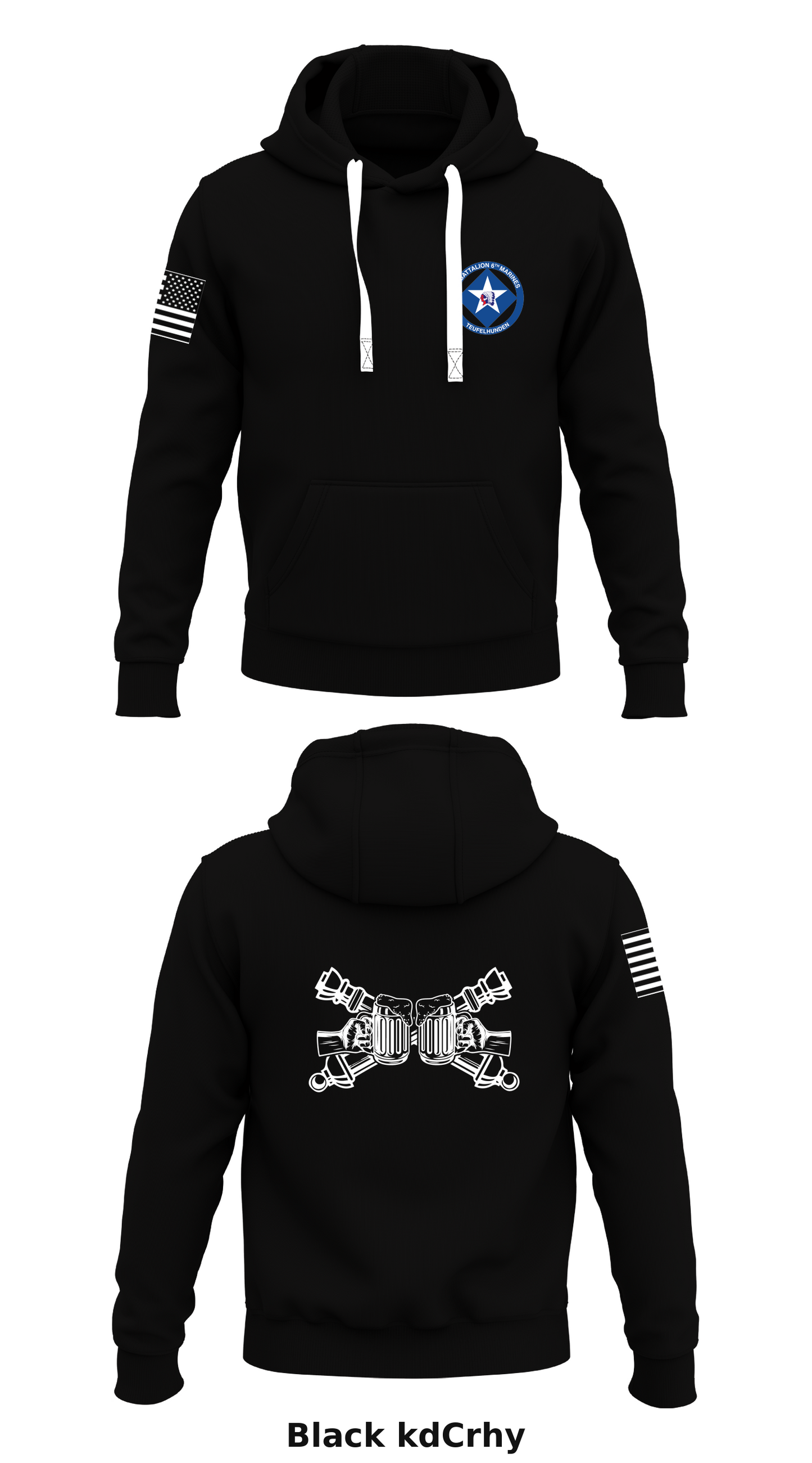 3RD BATTALION 6TH MARINES Store 1 Core Men's Hooded Performance Sweatshirt - kdCrhy