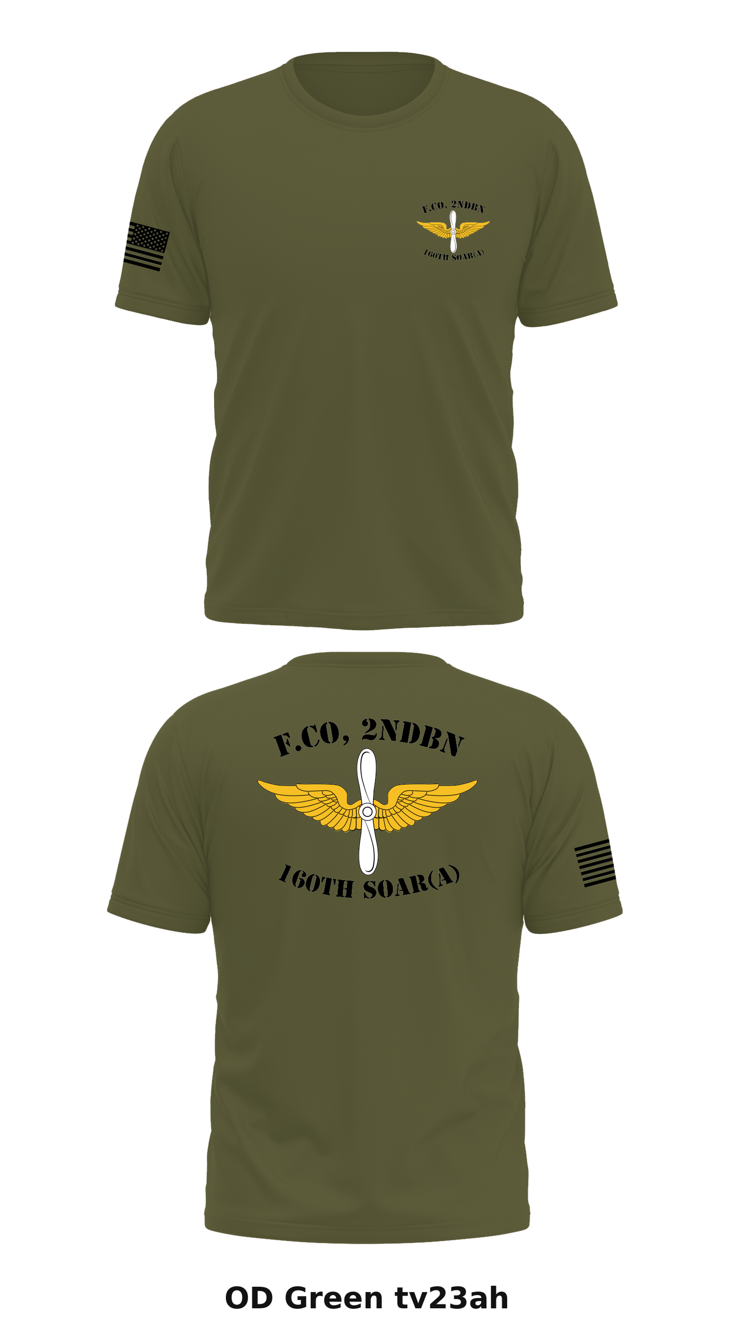 F.Co, 2ndBN, 160th SOAR(A) Store 1 Core Men's SS Performance Tee - tv23ah